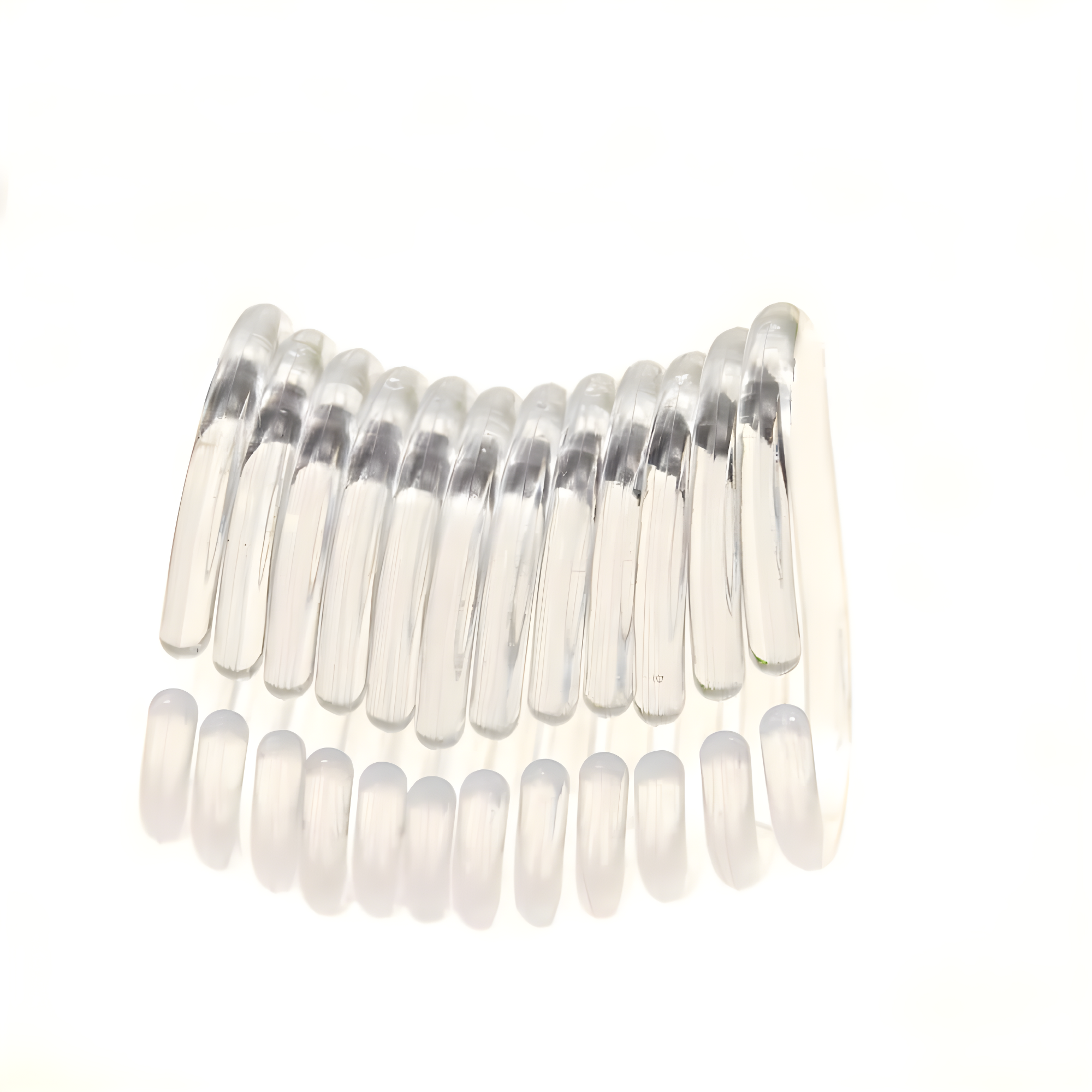 Evideco Solid Plastic Shower Curtain Hooks Rings & Reviews | Wayfair