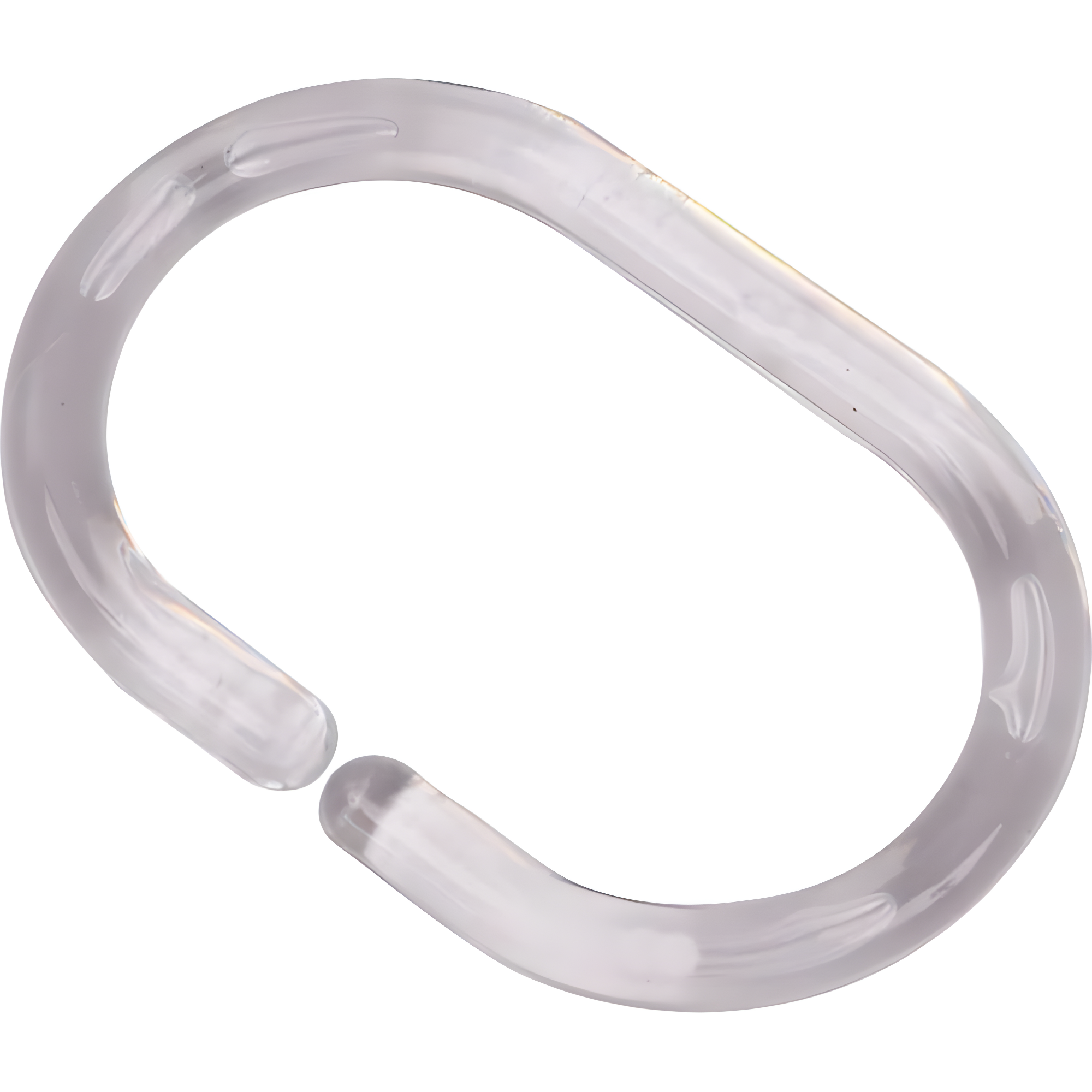 Evideco Solid Plastic Shower Curtain Hooks Rings & Reviews | Wayfair