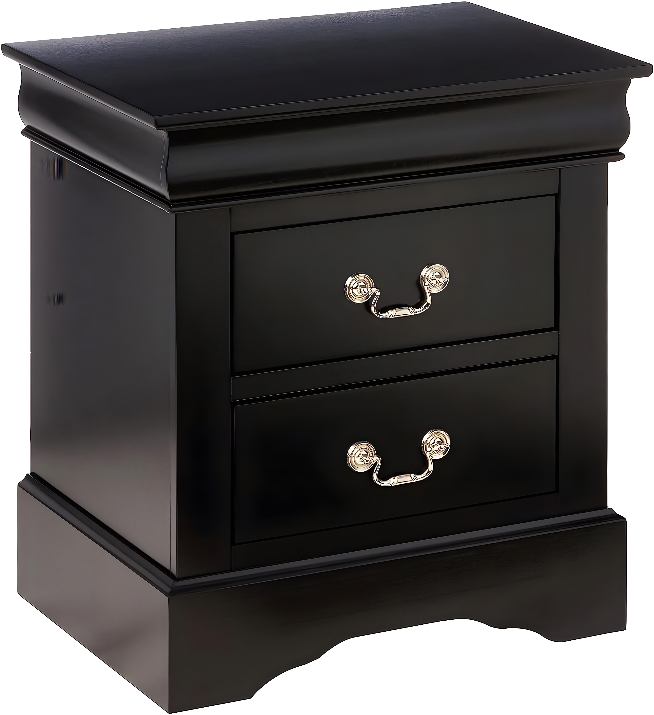 Acme Furniture Louis Philippe III Nightstand Black