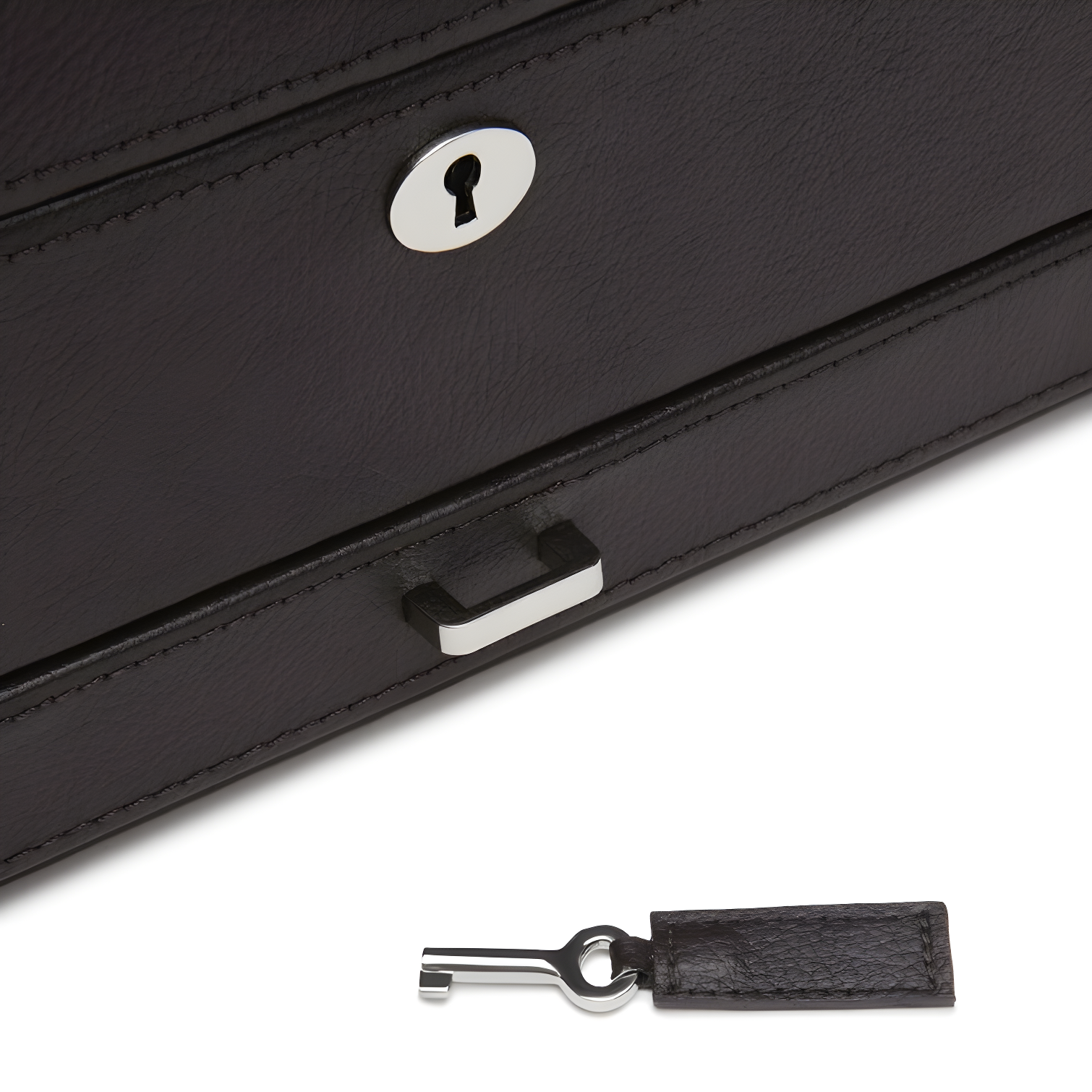 Windsor Leather 10 Piece Watch Box