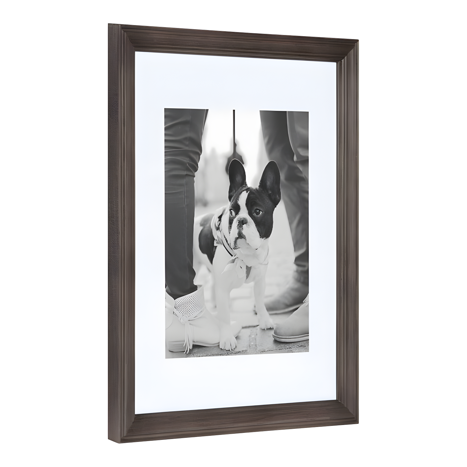 10pc Bordeaux Frame Box Set Gray/Brown - Kate & Laurel All Things Decor