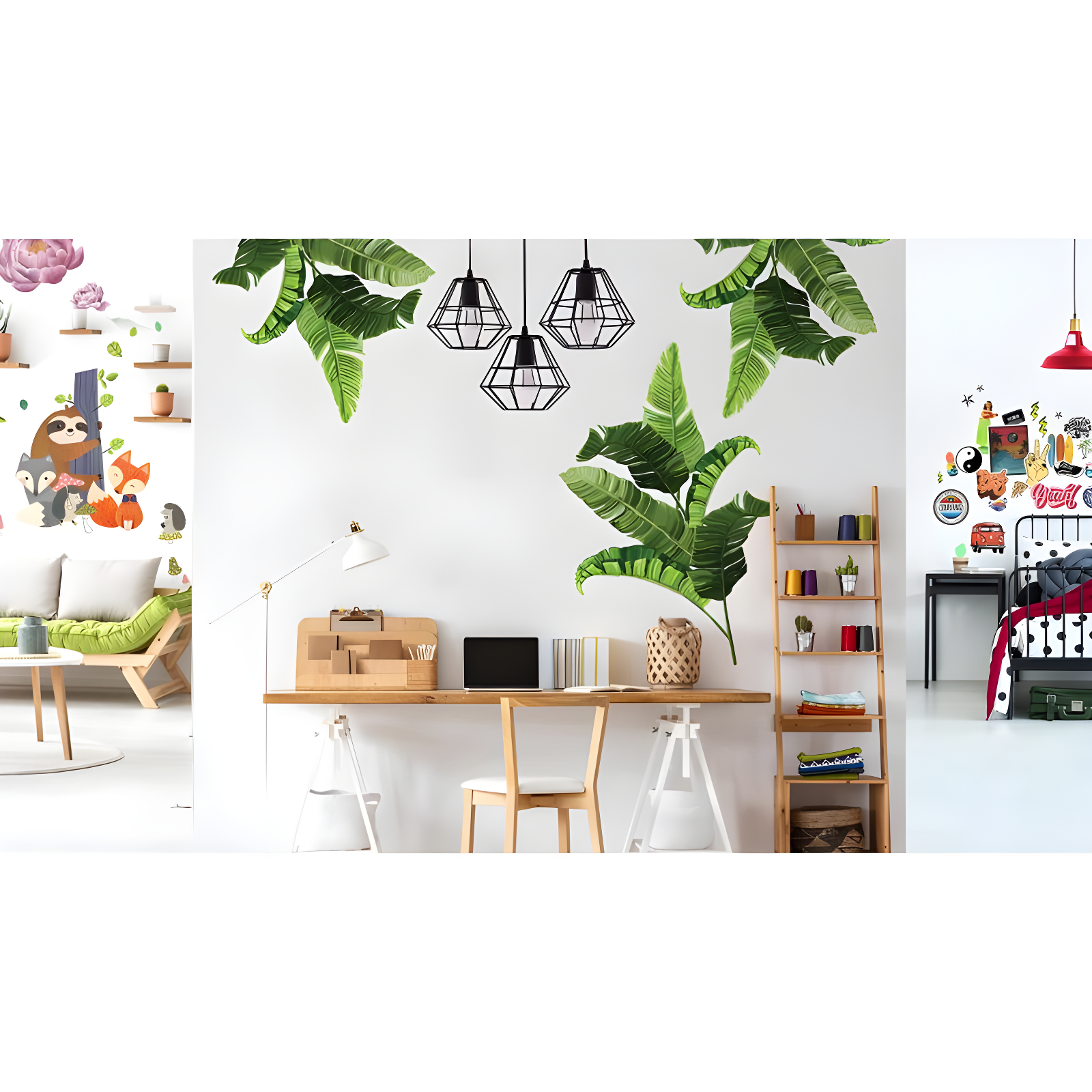 Lisa Audit Garden Flowers Peel and Stick Giant Wall Decal - RoomMates: Removable Floral Home Decor