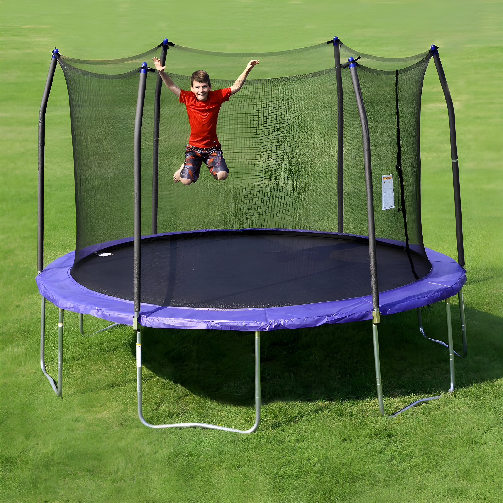 Skywalker Trampolines Skywalker 12' Round Trampoline with Safety Enclosure
