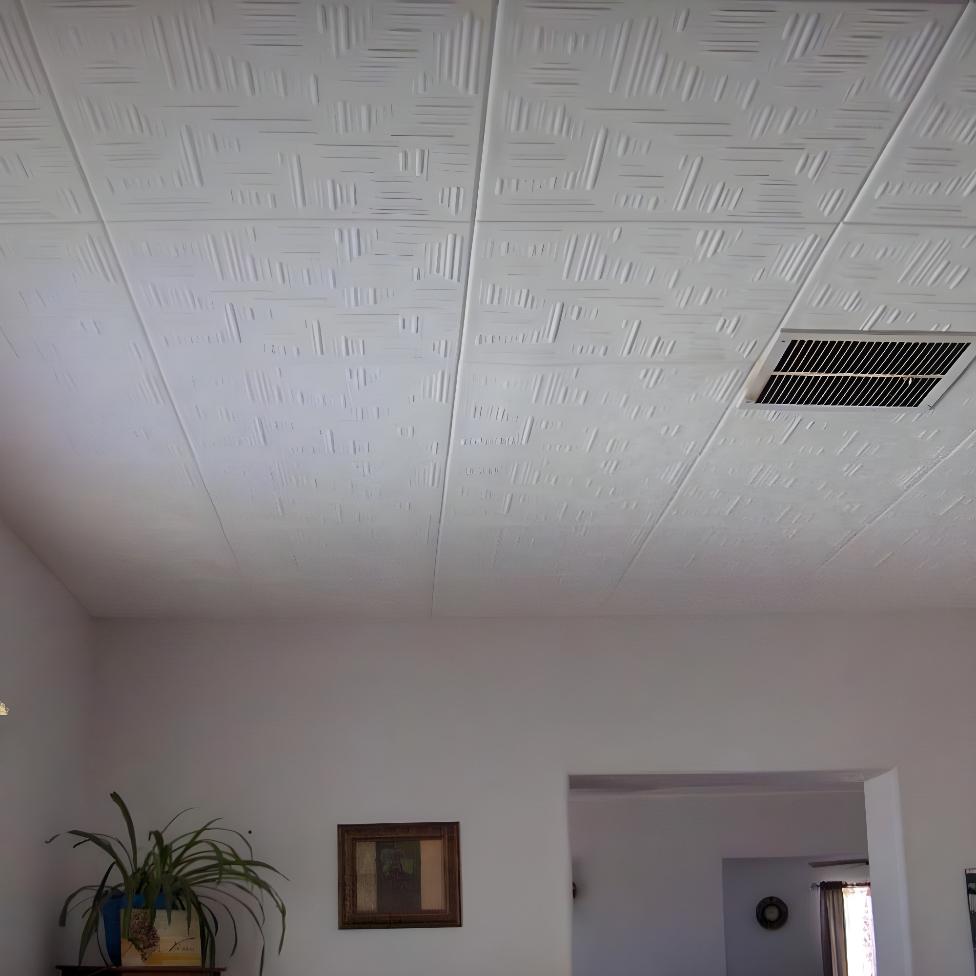 A La Maison Ceilings Country Wheat 1.6 ft. x 1.6 ft. Polystyrene Glue-up Ceiling Tile (Set of 96)