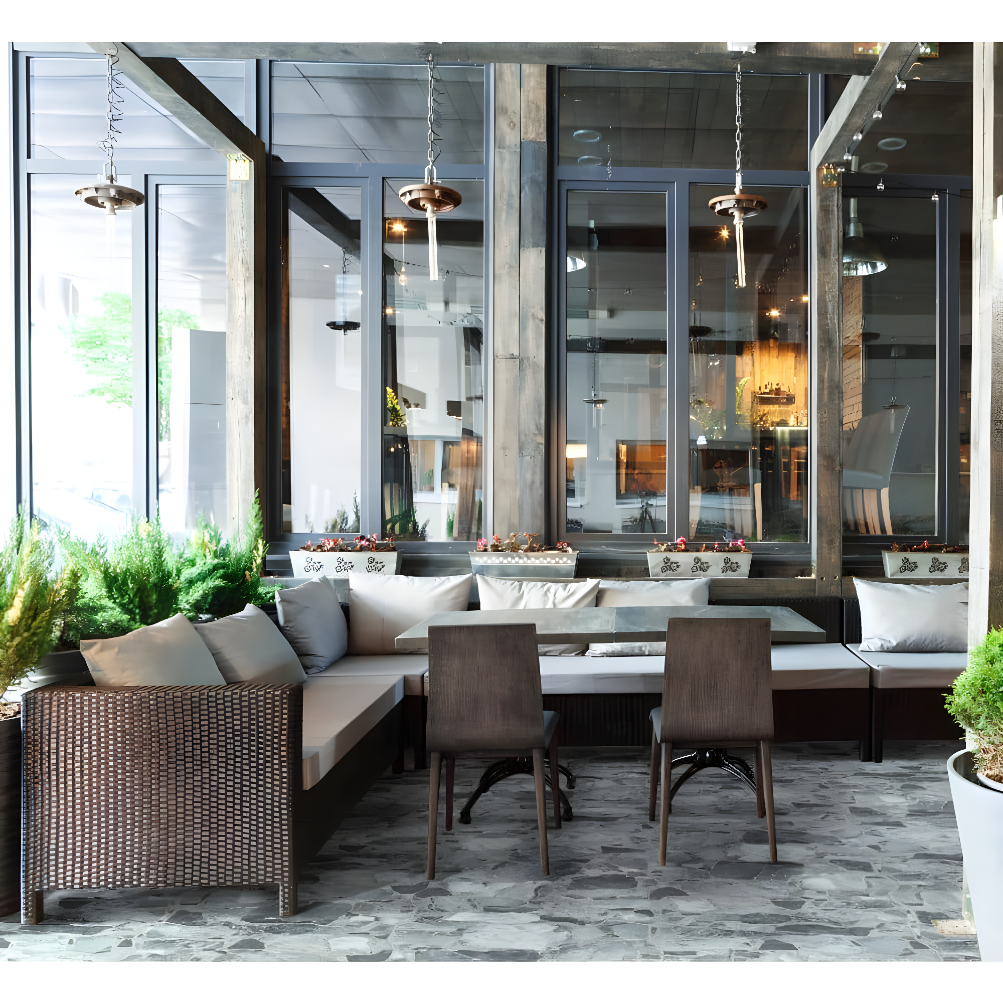 Rambla 15" x 23" Porcelain Stone Look Wall & Floor Tile
