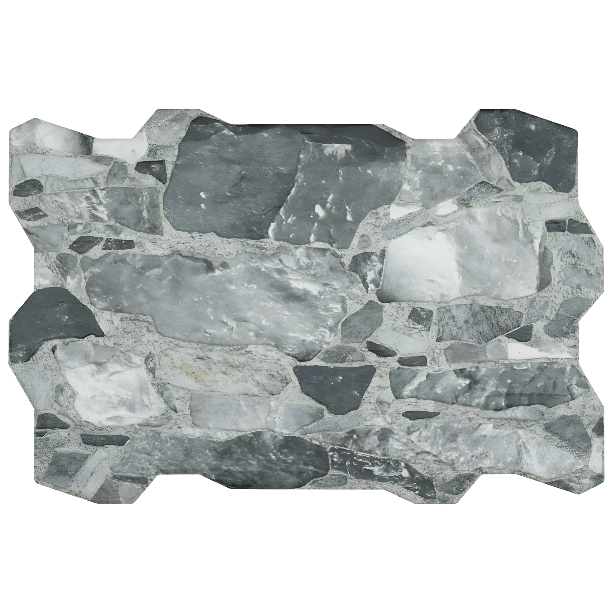 Rambla 15" x 23" Porcelain Stone Look Wall & Floor Tile
