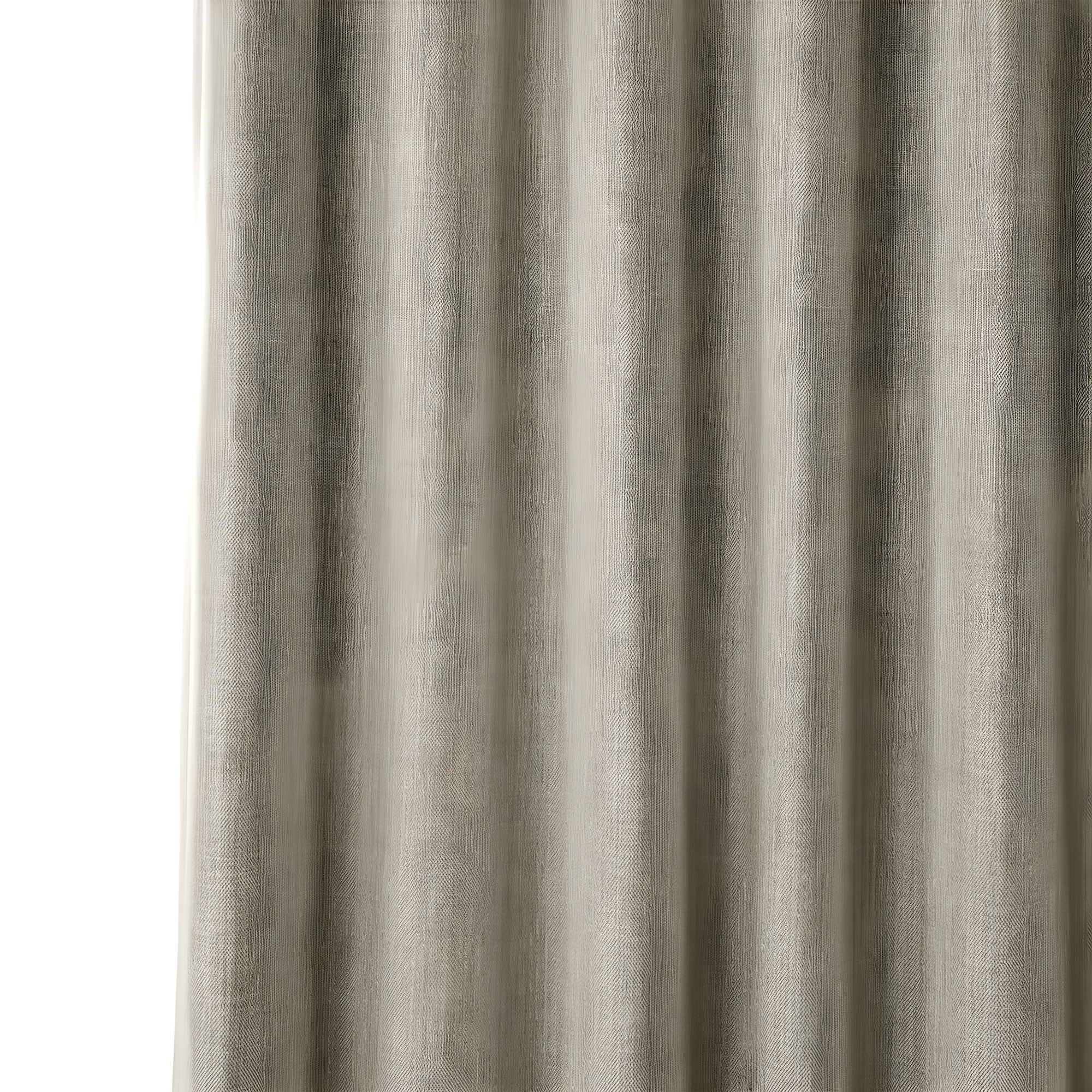 HPD Half Price Drapes Oatmeal Faux Linen Room Darkening Curtains for Bedroom & Living Room Curtains (1 Panel), Door & Window Curtains 108 inches long, Rod Pocket curtains & drapes, 50W X 108L