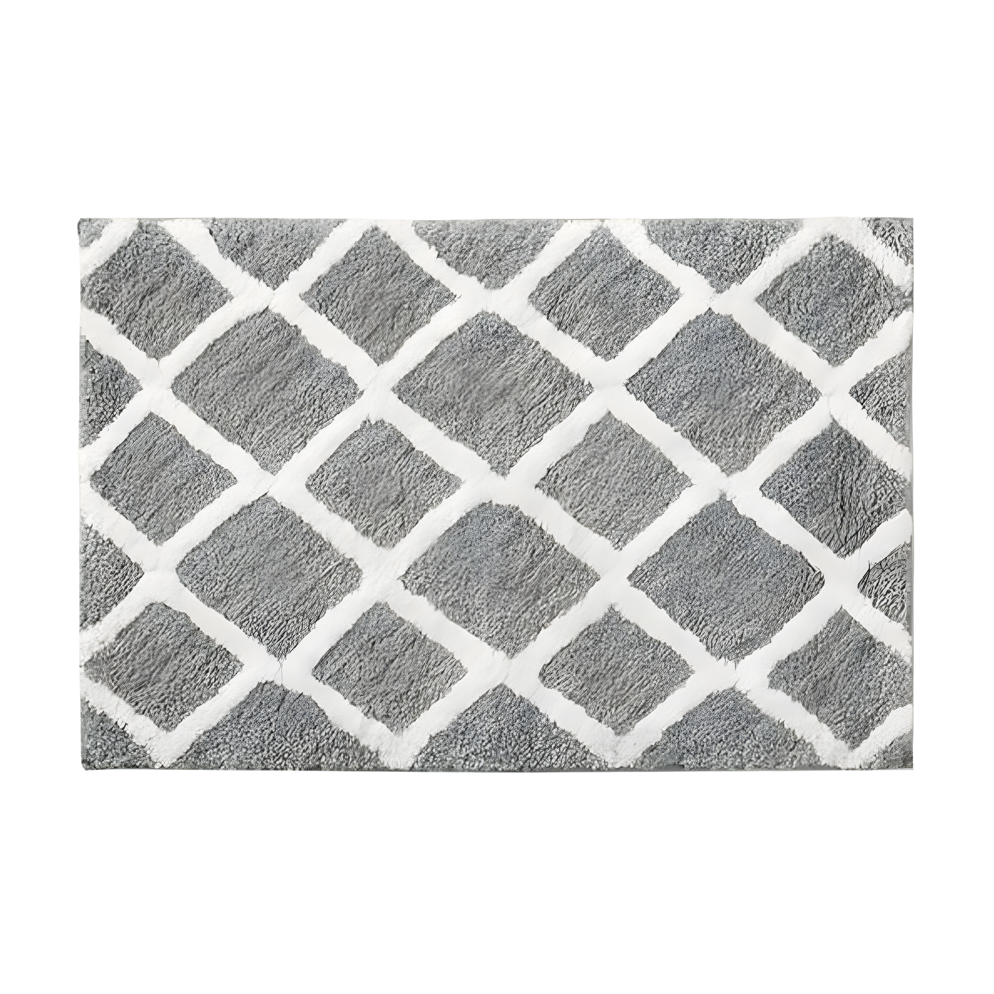 Madison Park Bittman Reversible High Pile Tufted Bath Rug