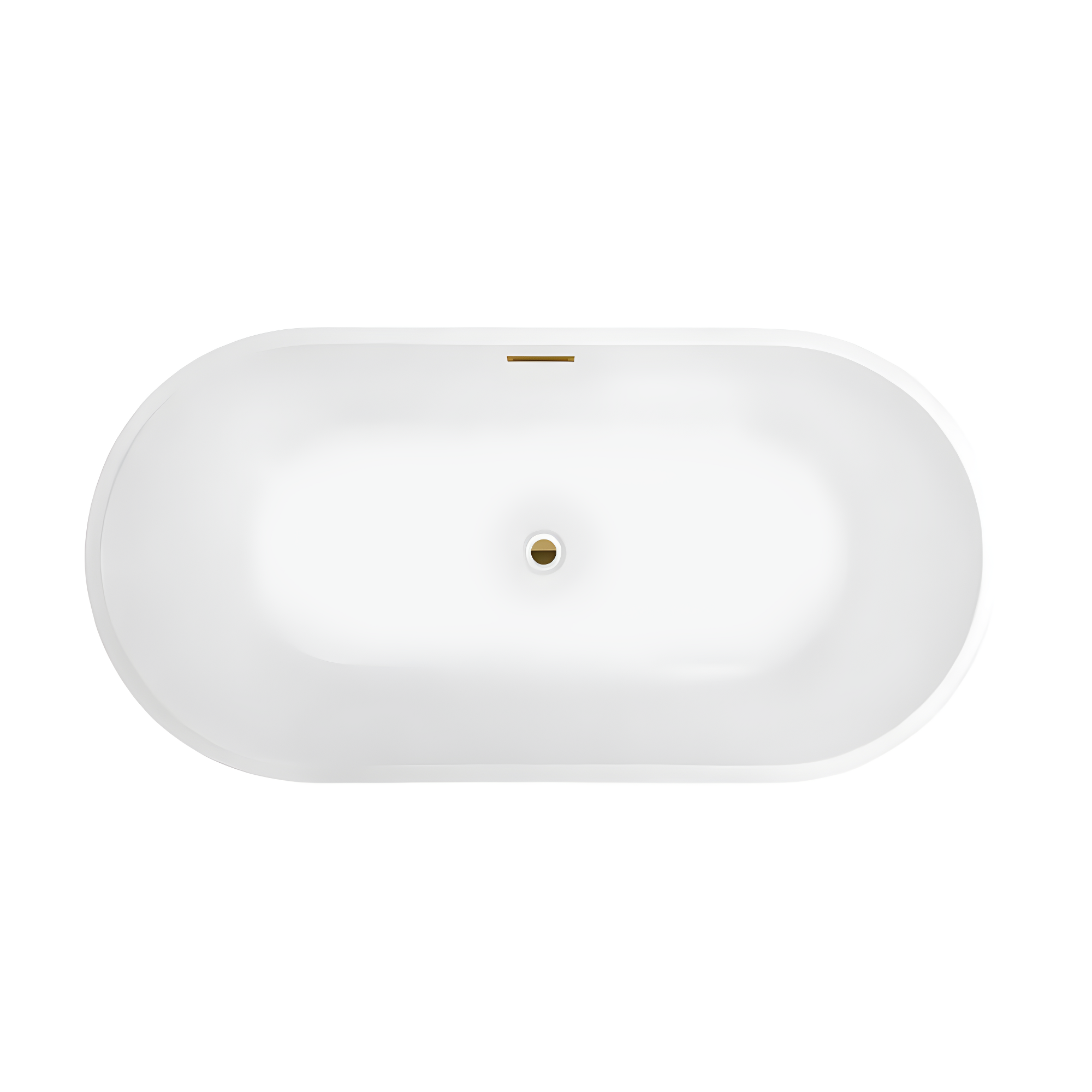 67'' x 32'' Freestanding Soaking Acrylic Bathtub
