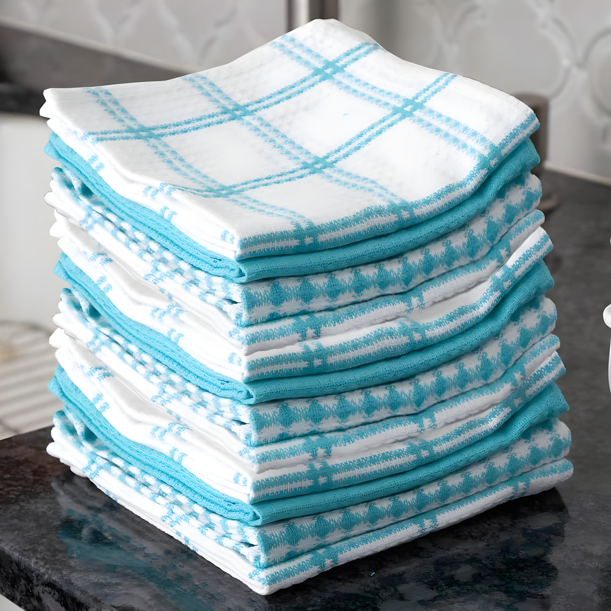 T-fal Flat Waffle Kitchen Dishcloth Set