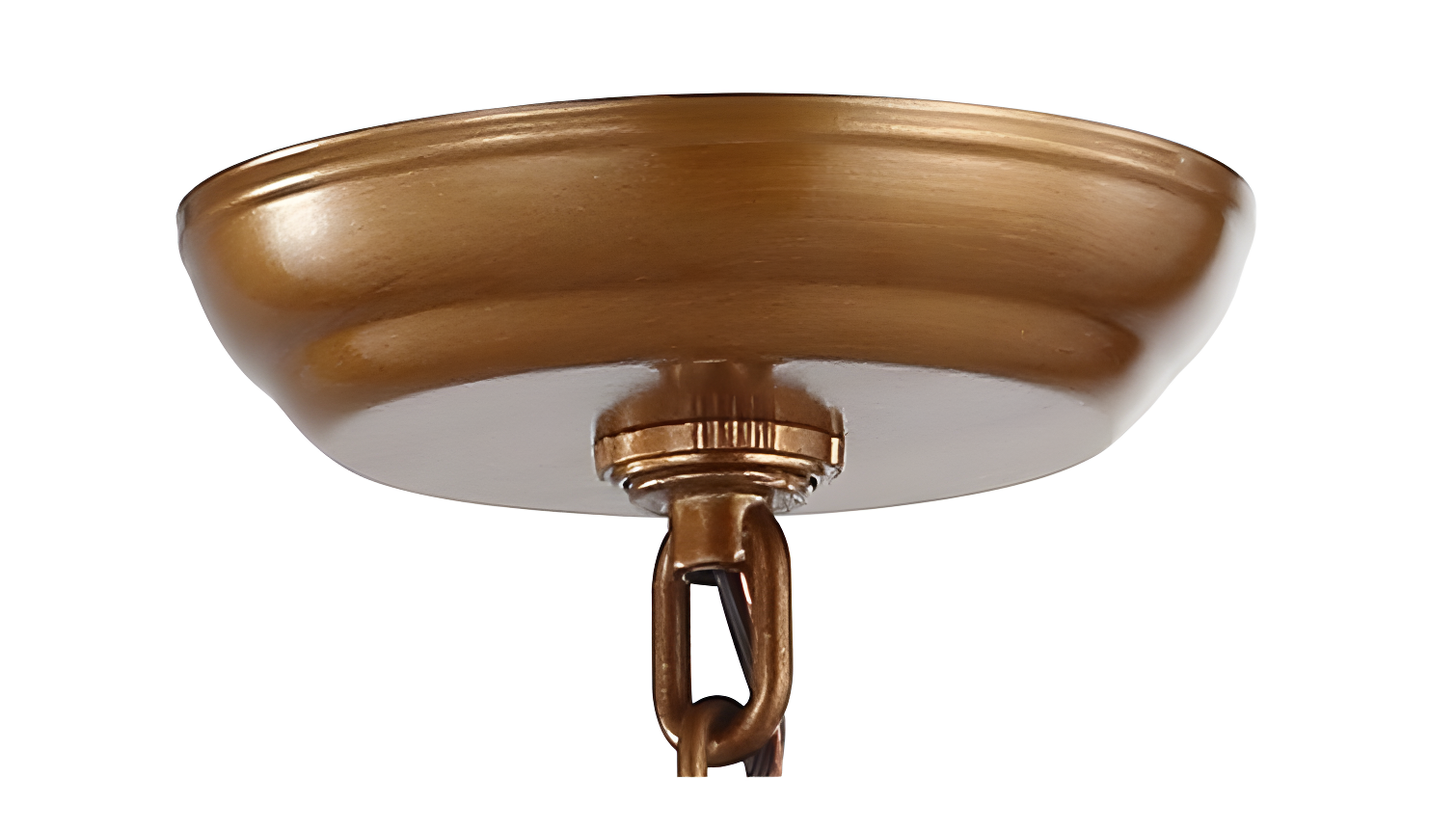 Pagoda 12" 4-Bulb Lantern Metal LED Pendant, Antique Gold