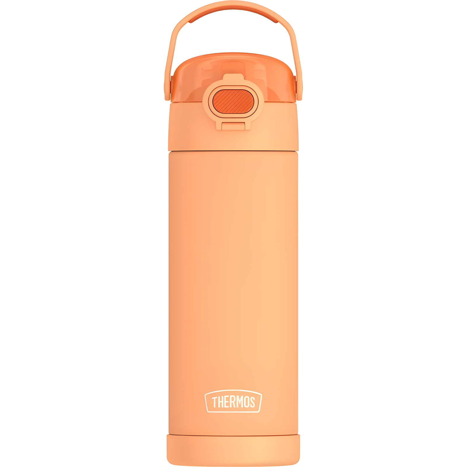 Thermos 16oz Stainless Steel FUNtainer Water Bottle with Bail Handle - Neon Orange