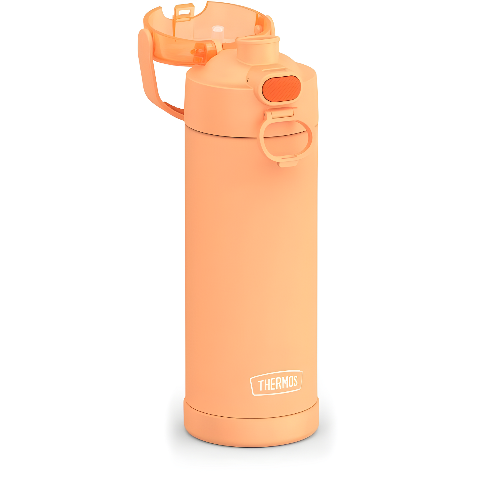 Thermos 16oz Stainless Steel FUNtainer Water Bottle with Bail Handle - Neon Orange