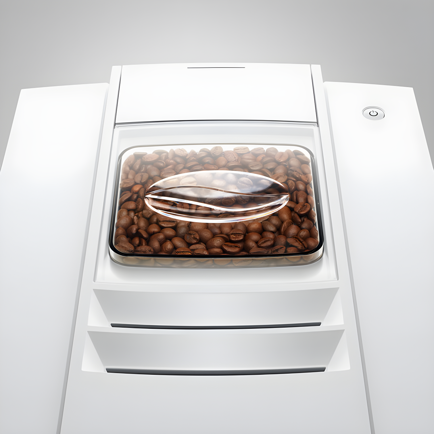 JURA ® E6 Piano White Espresso Machine