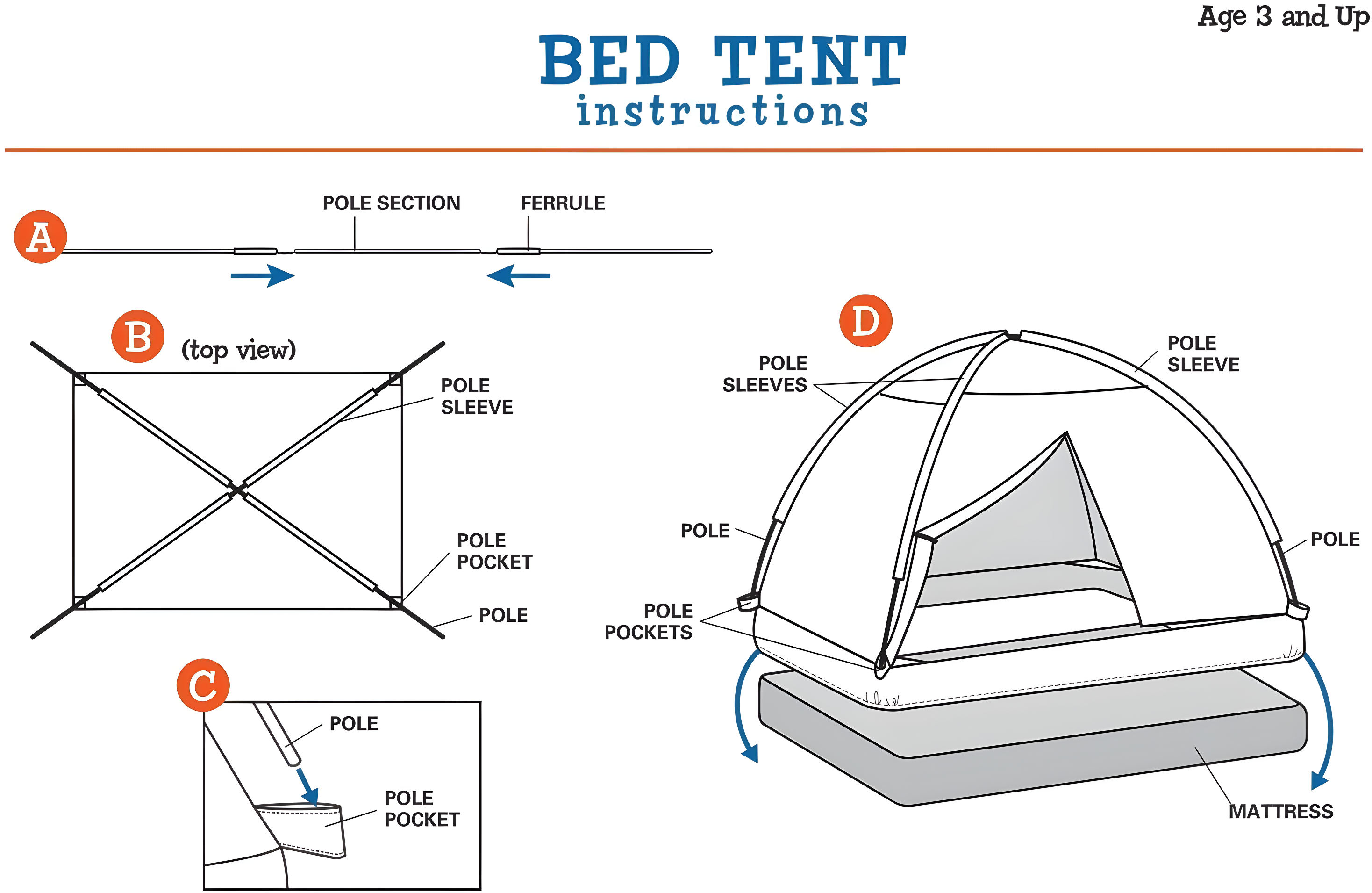 Pacific Play Tents Pacific Play Tents 54'' W x 74'' D Indoor / Outdoor Mesh Play Tent