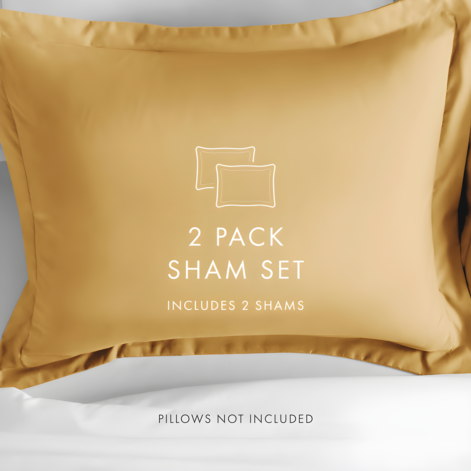 Pillow Shams 2-Pack Microfiber Ultra Soft Bedding (Set of 2)