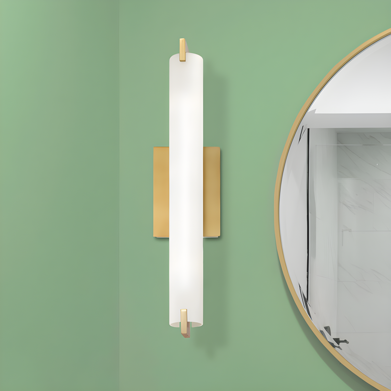 Tube Armed Sconce