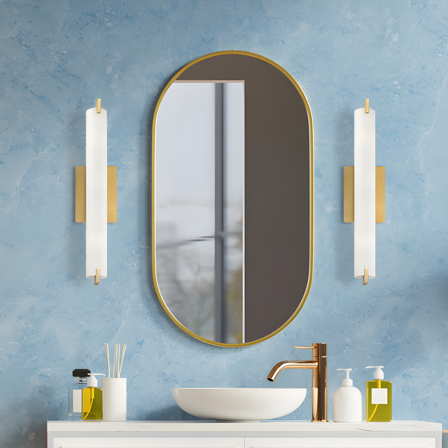 Tube Armed Sconce
