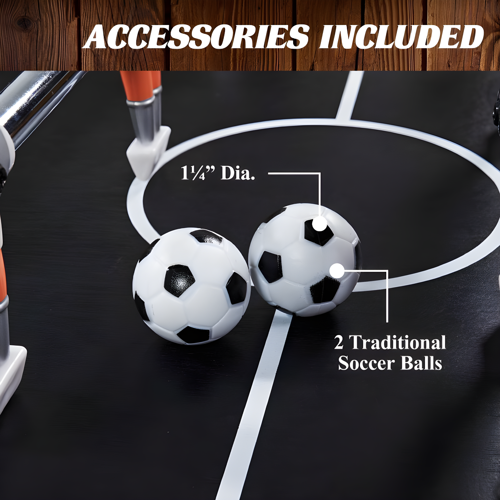 Barrington Billiards Company 40"Solid Wood Foosball Table