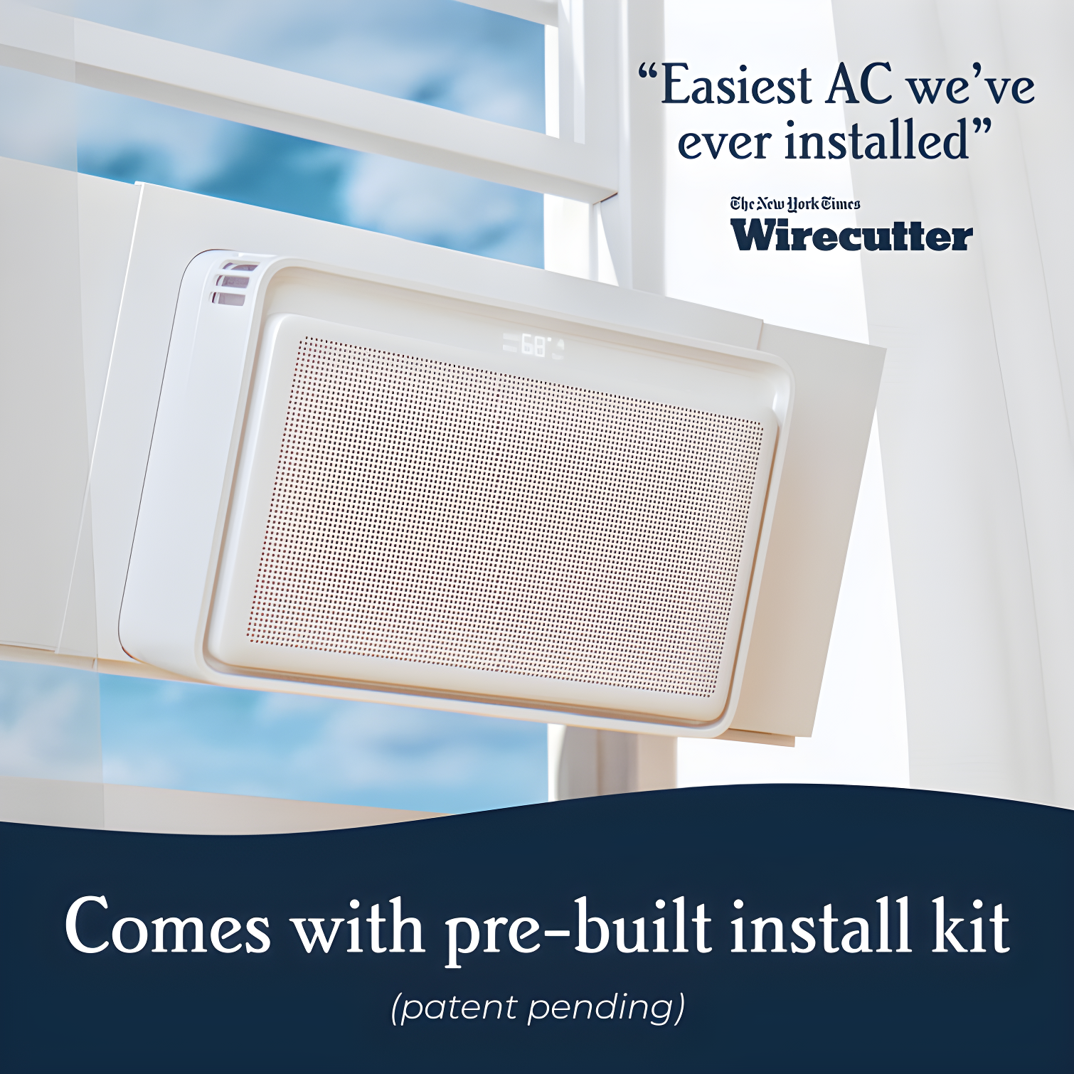 Windmill 8000 BTU Smart Wi-Fi Quiet Air Conditioner 350 Sq Ft