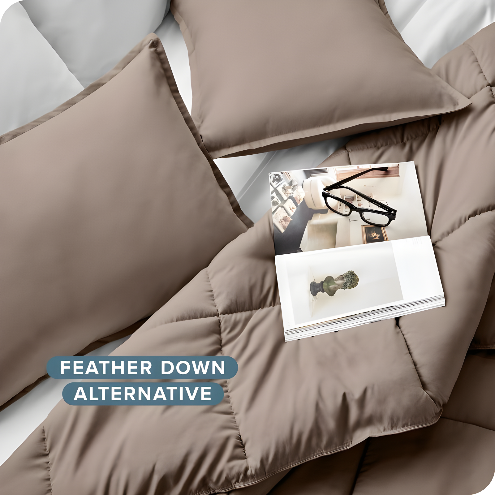 Bare Home Ultra-Soft All Season Comforter Set