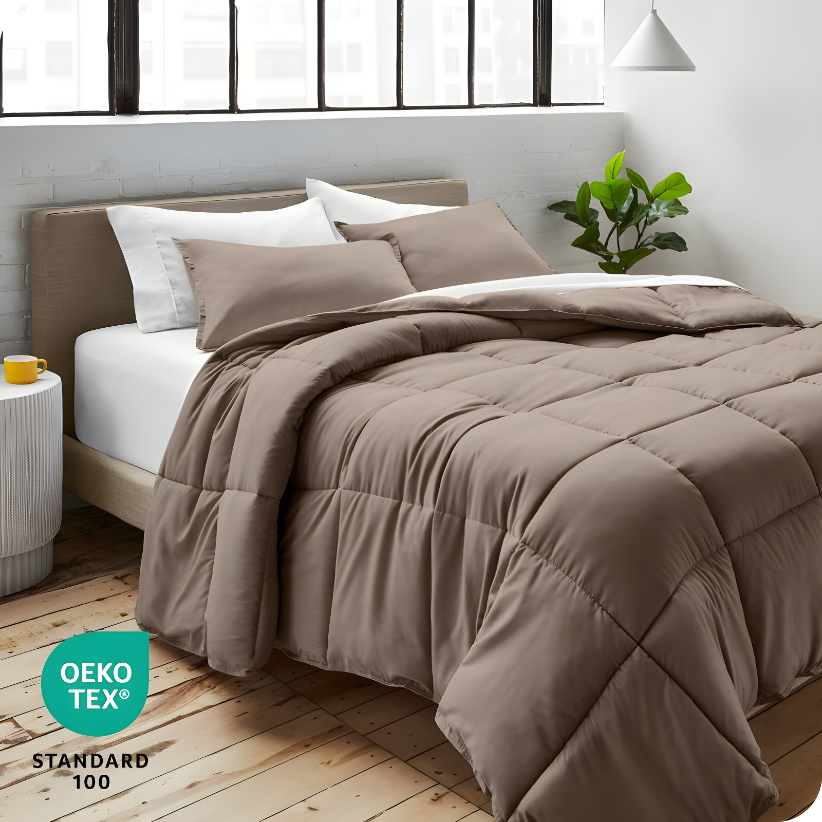 Bare Home Ultra-Soft All Season Comforter Set