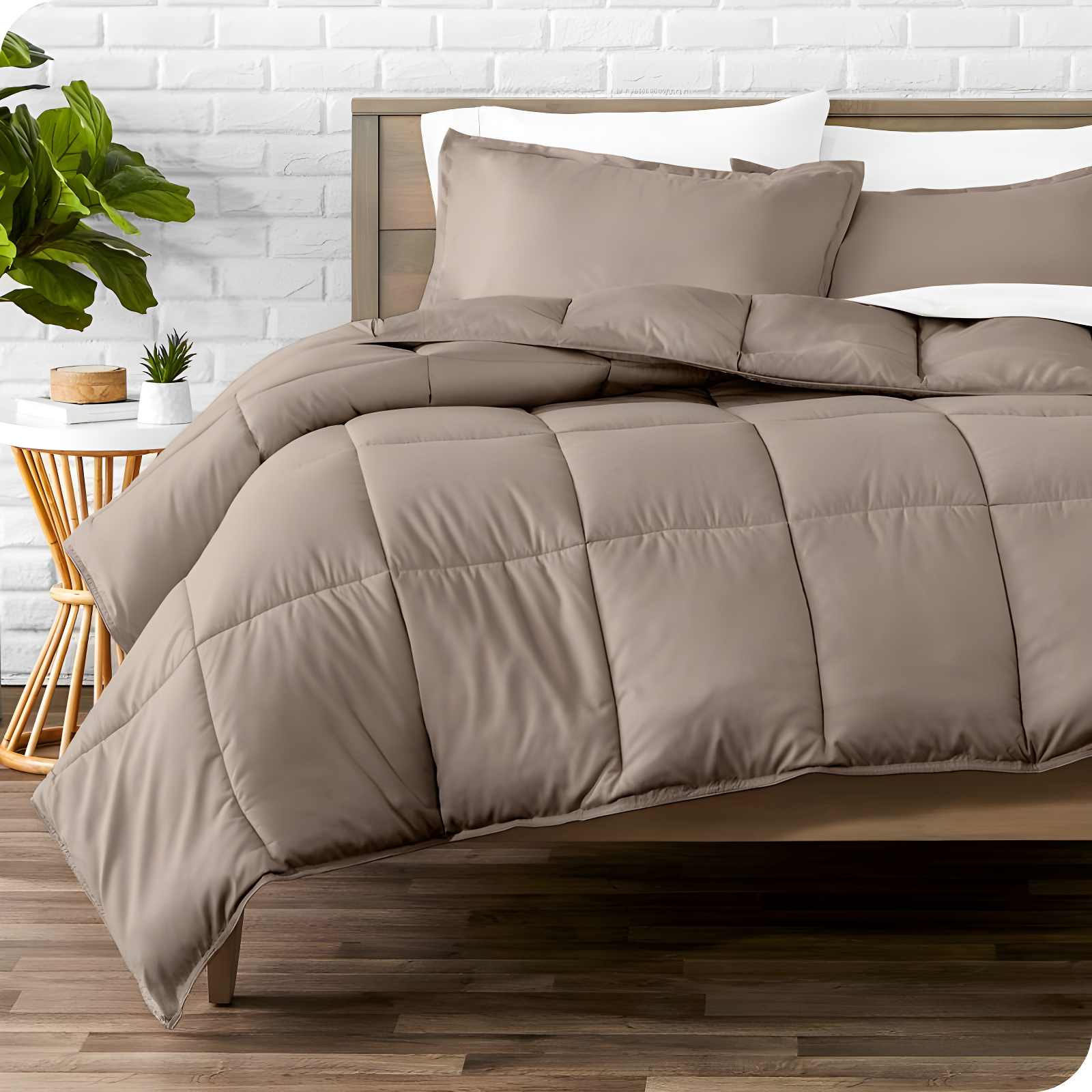 Bare Home Ultra-Soft All Season Comforter Set