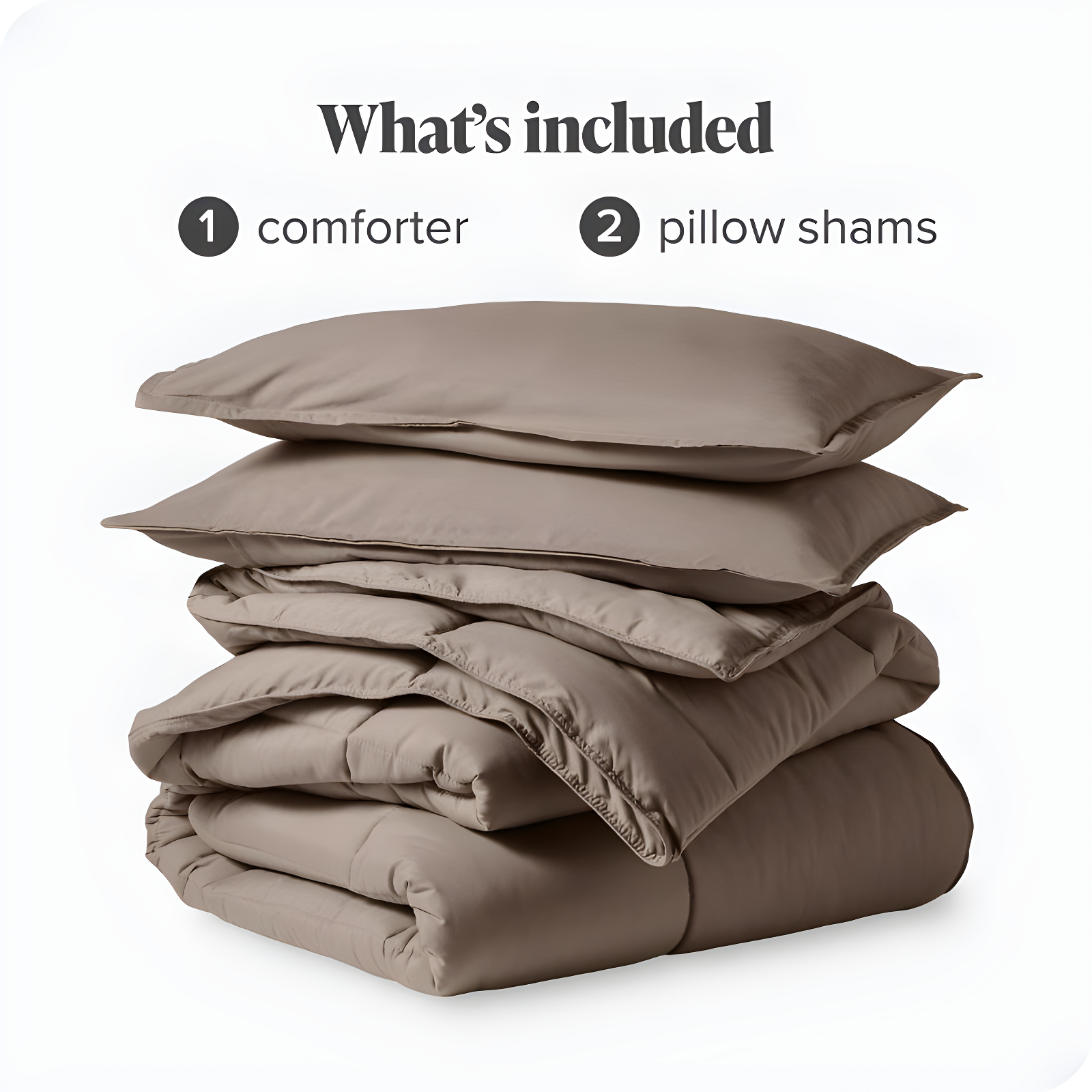 Bare Home Ultra-Soft All Season Comforter Set