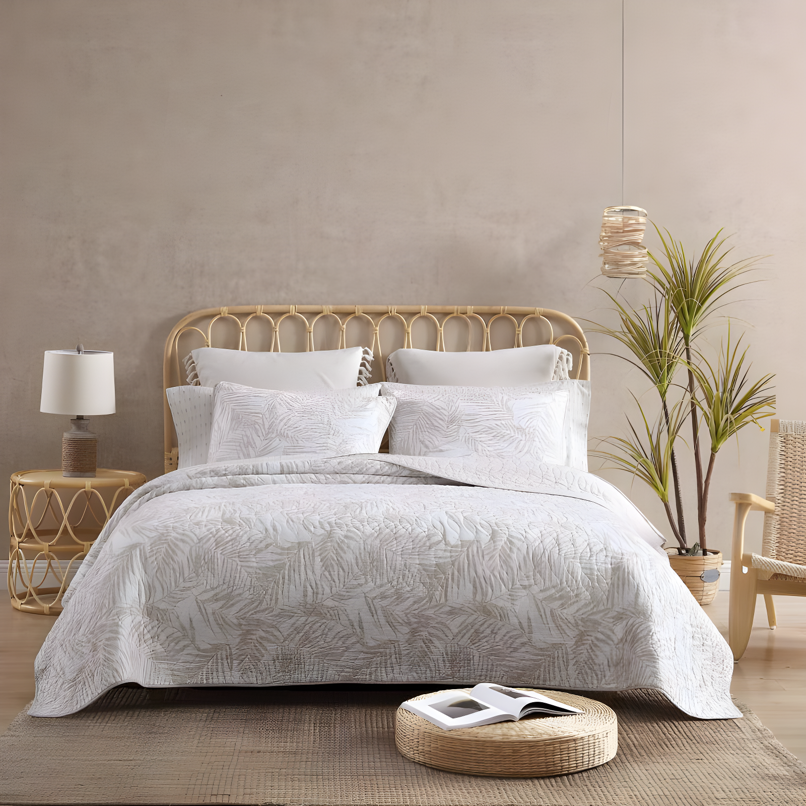 Tommy Bahama Home Tommy Bahama Palmday Cotton Reversible Quilt Set