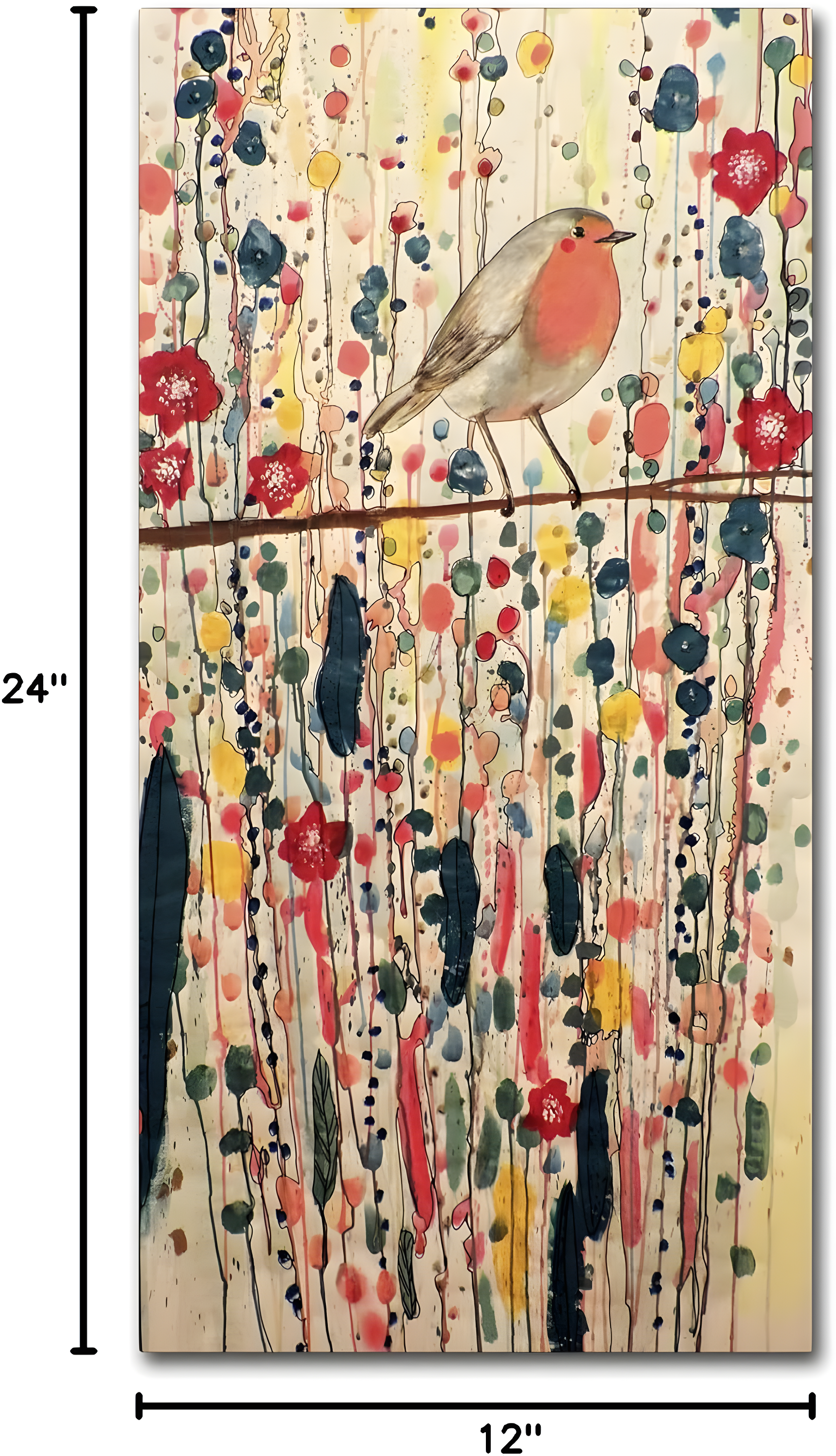 Sylvie Demers 'Je Ne Suis Pas Qu'un Oiseau' Canvas Art