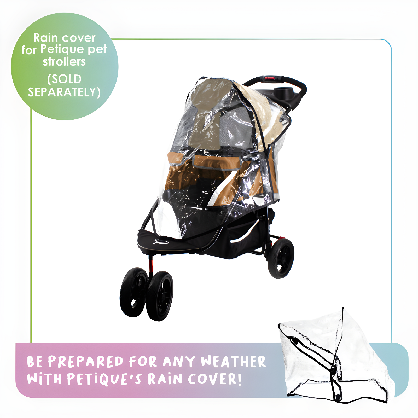 Petique Revolutionary Pet Stroller
