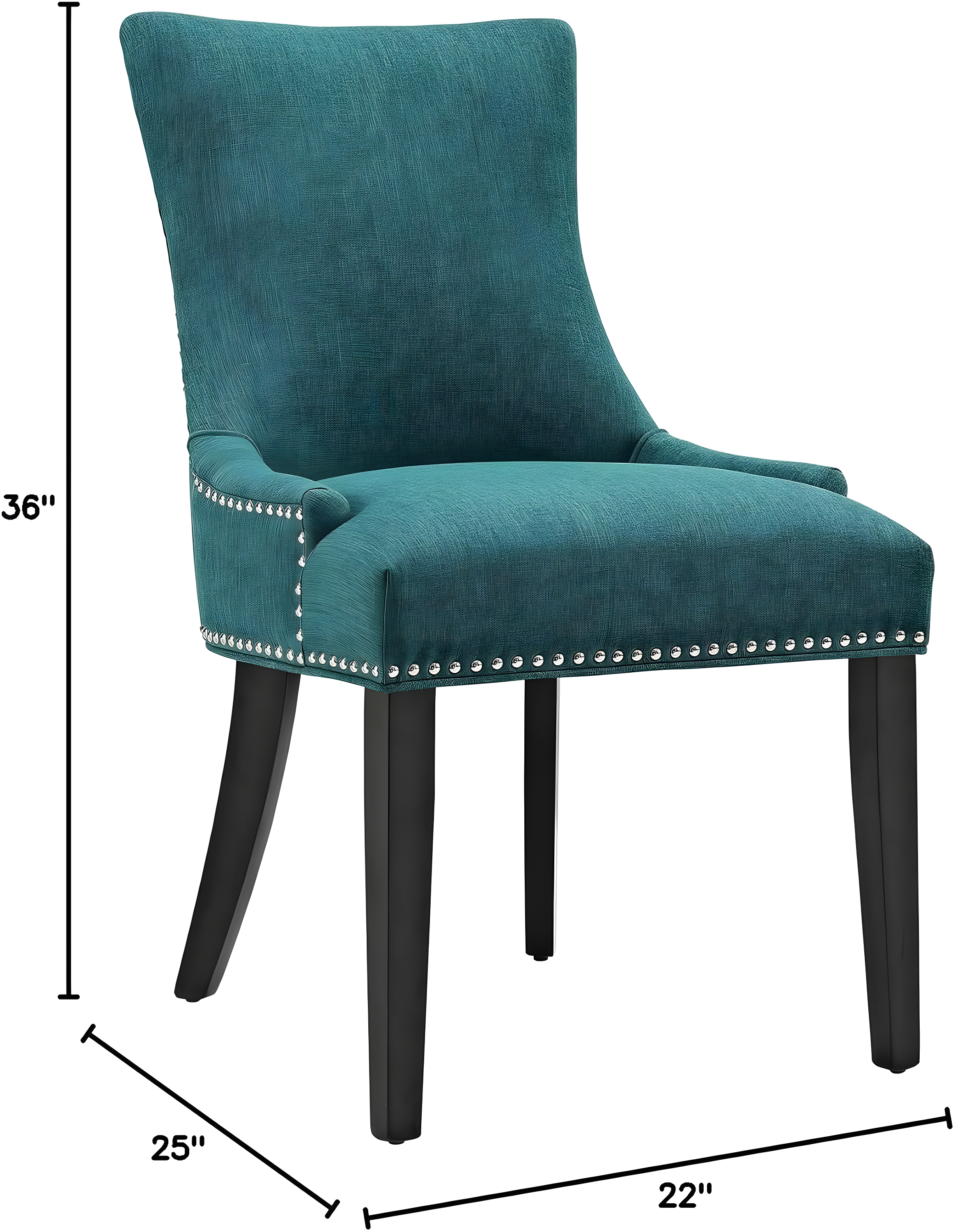 Modway Porch & Den Helen Fabric Upholstered Dining Chair (Single Chair)