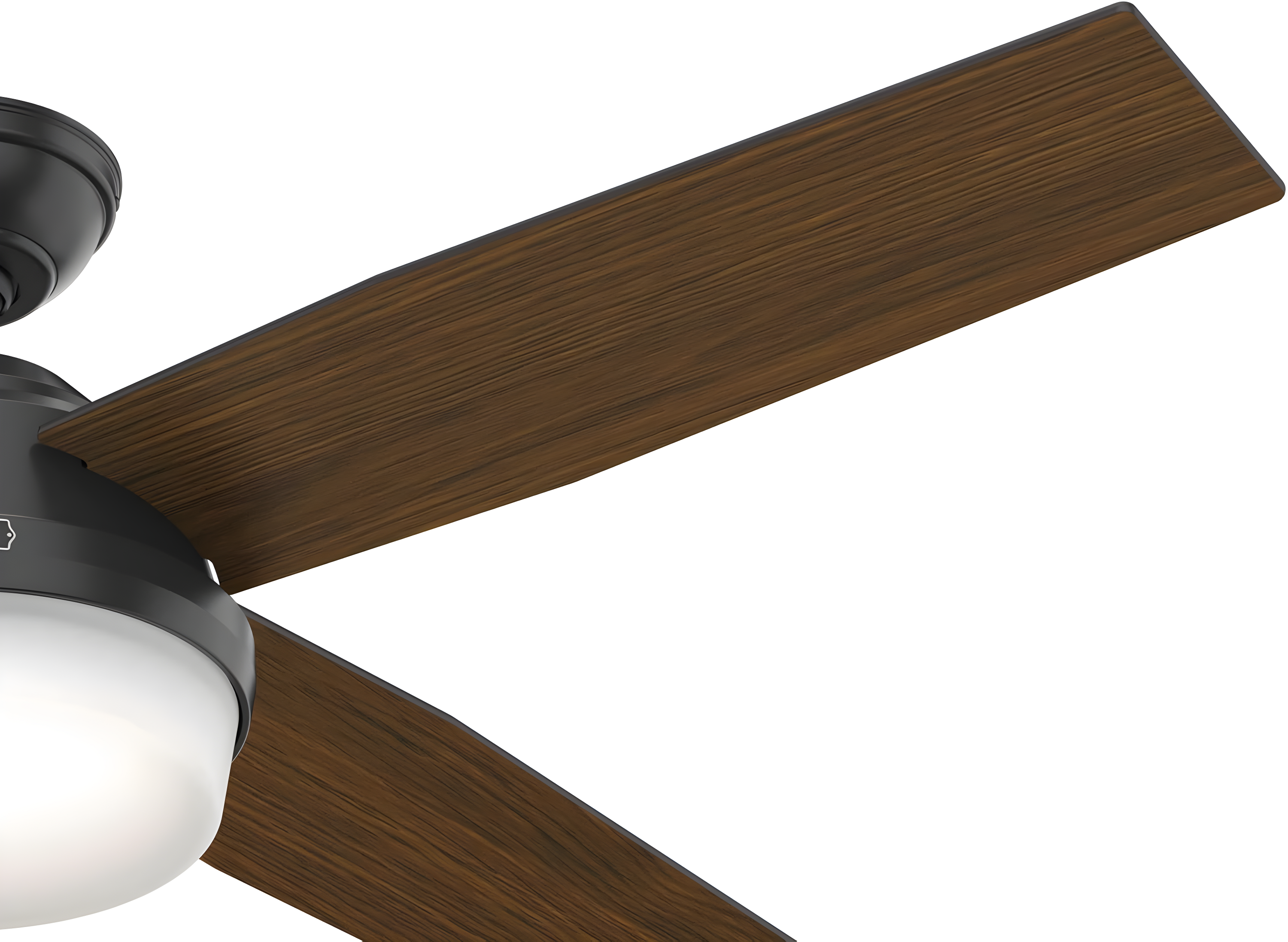 Dempsey 52" 4 - Blade Contemporary Indoor Ceiling Fan with Lights and Remote