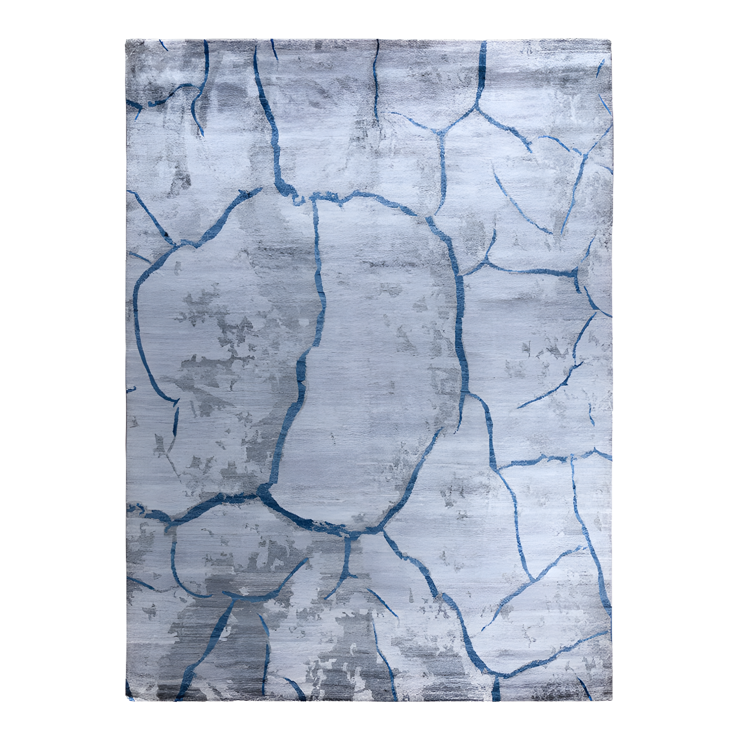 Solo Rugs Modern One-of-a-Kind Hand-Knotted Area Rug - Gray, 9' 1" x 12' 1" | Wayfair