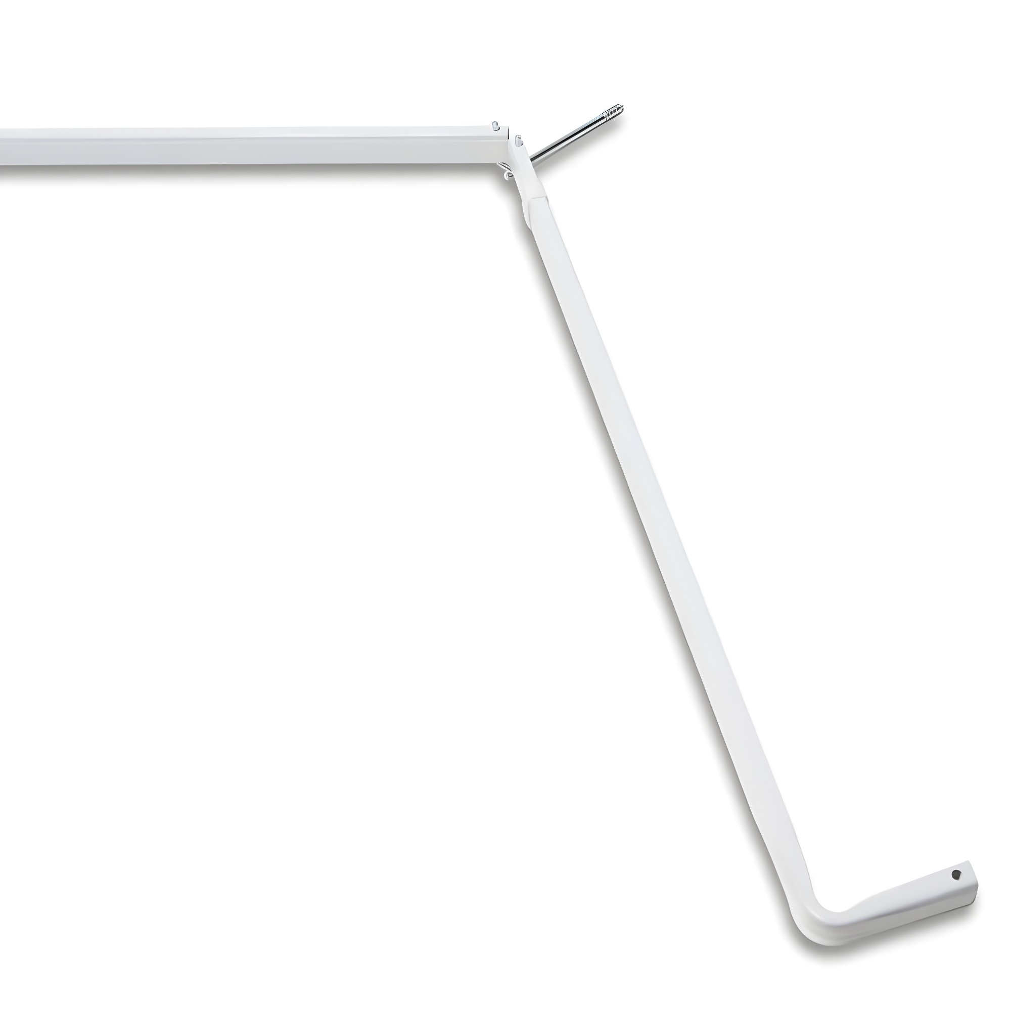 Symple Stuff Bencomo Adjustable Bay Window Single Curtain Rod