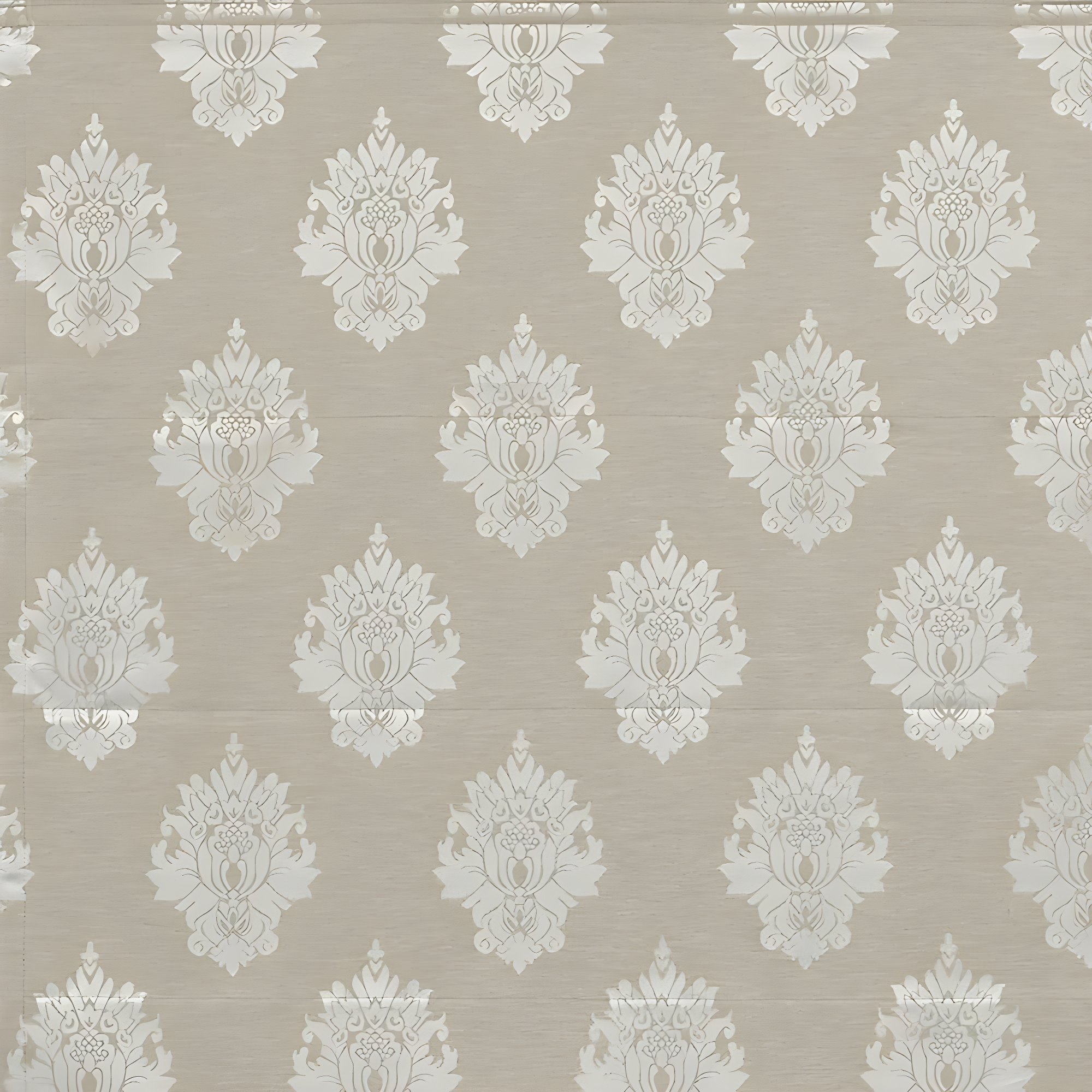 Amalgamated Textiles Exclusive Home Marseilles Damask 100% Blackout Roman Shade