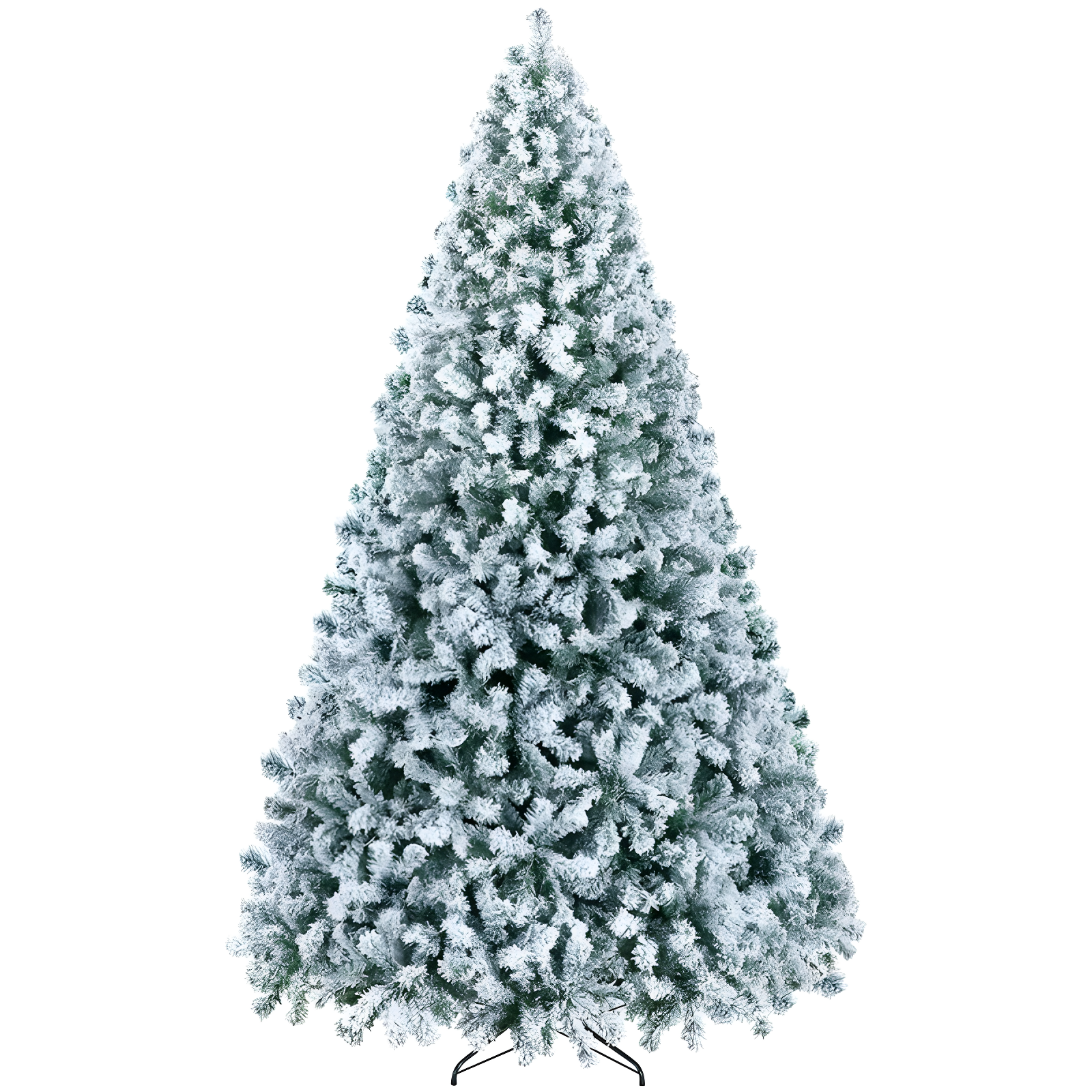 Pre-lit Flocked Artificial Christmas Tree