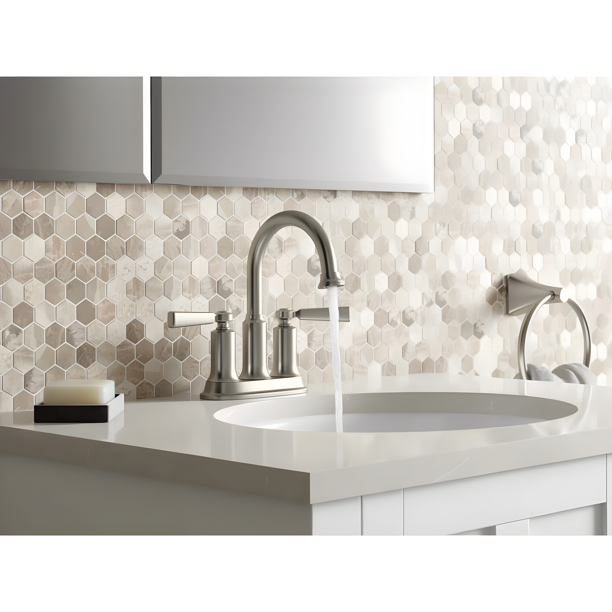Caxton® Vitreous China Oval Undermount Bathroom Sink with Overflow