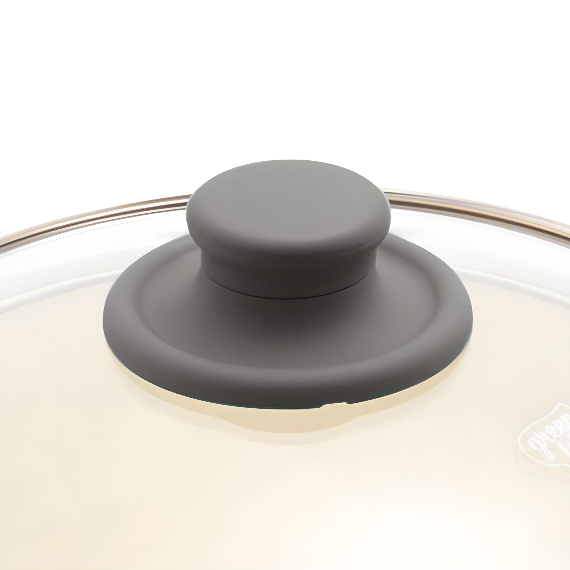 GreenLife Soft Grip 1QT and 2QT Saucepan Set, Healthy Ceramic Nonstick, Non Toxic PFAS & PFOA-Free, Dishwasher Safe, Glass Lids, Stay-Cool Handles, Easy Clean Cookware, Kitchen Essentials, Gray