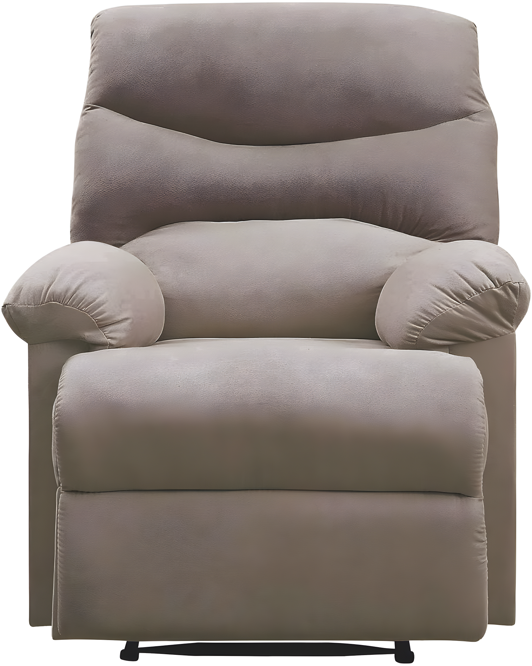 Acme Furniture Arcadia Woven Fabric Reclining Sofa Light Brown
