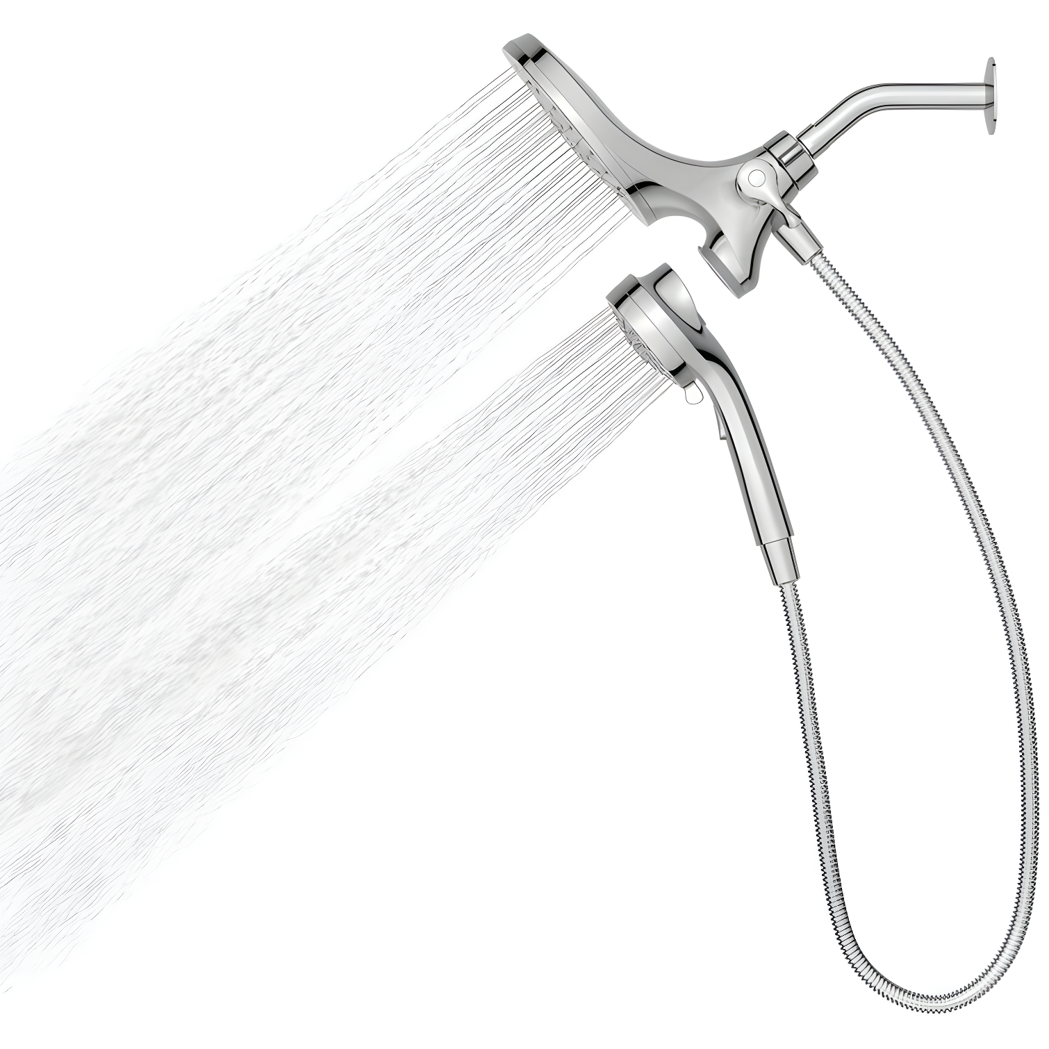Engage Multi Function Dual Shower Head with Magnetix