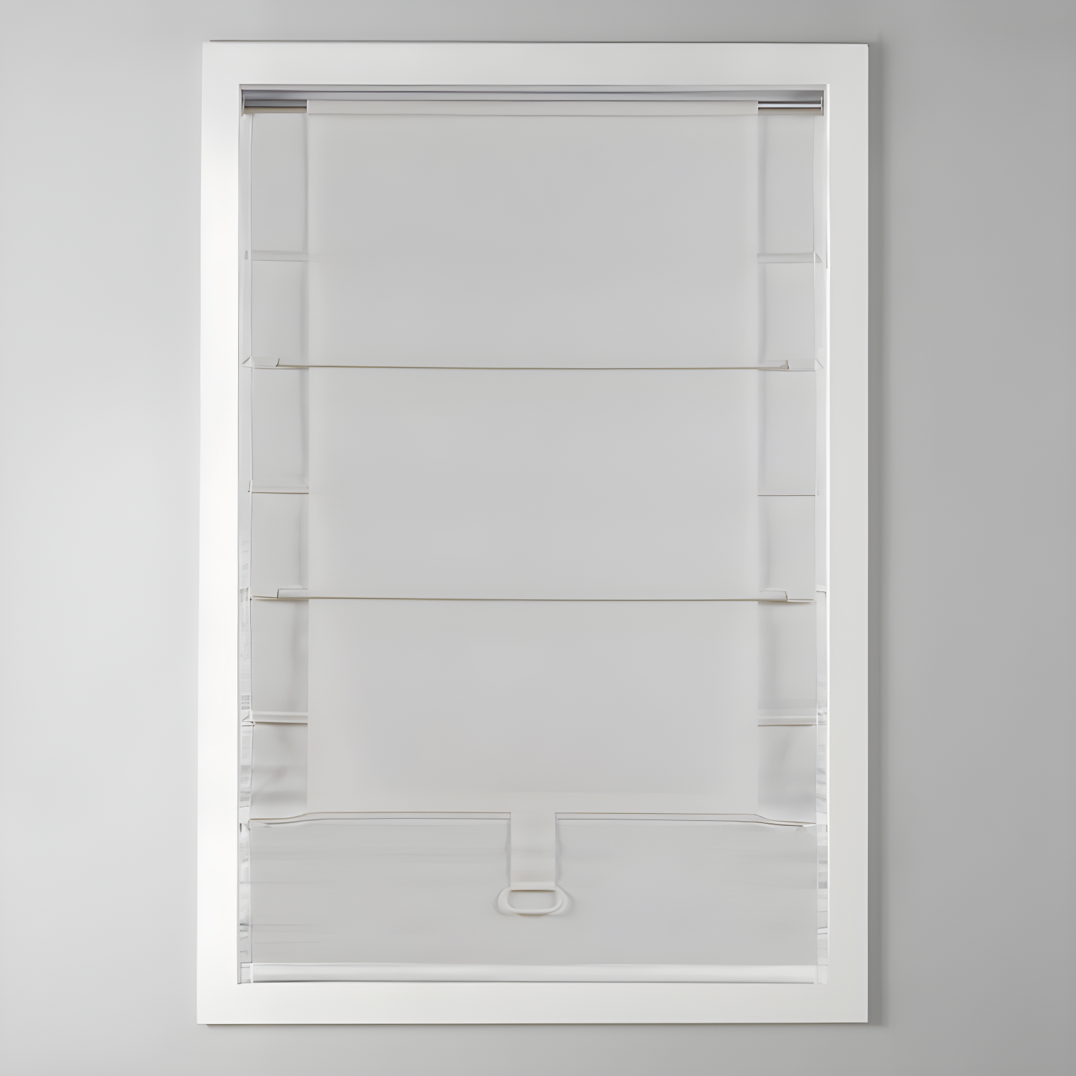 Galen Basketweave Cordless Room Darkening Single Roman Shade