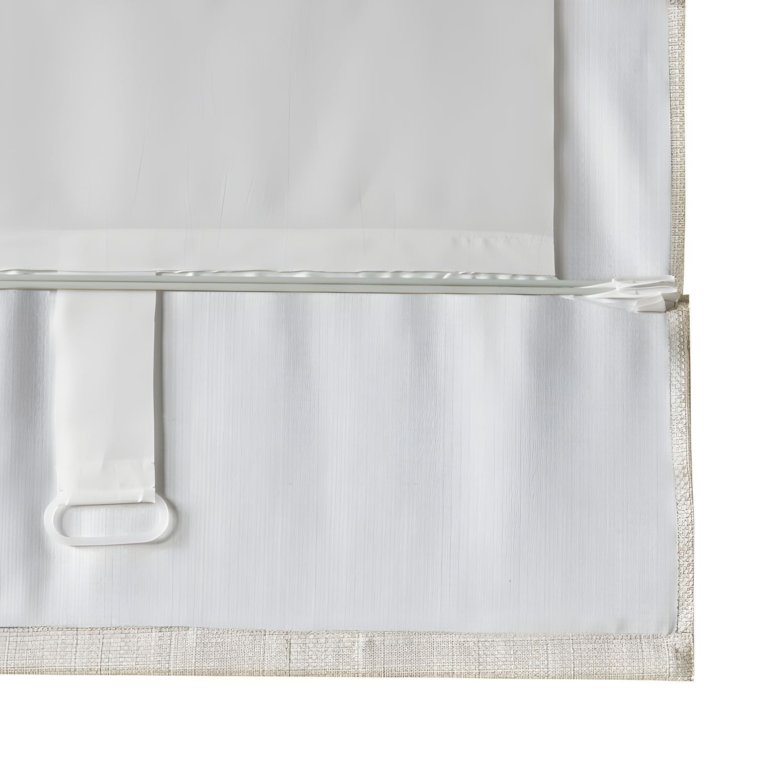Galen Basketweave Cordless Room Darkening Single Roman Shade