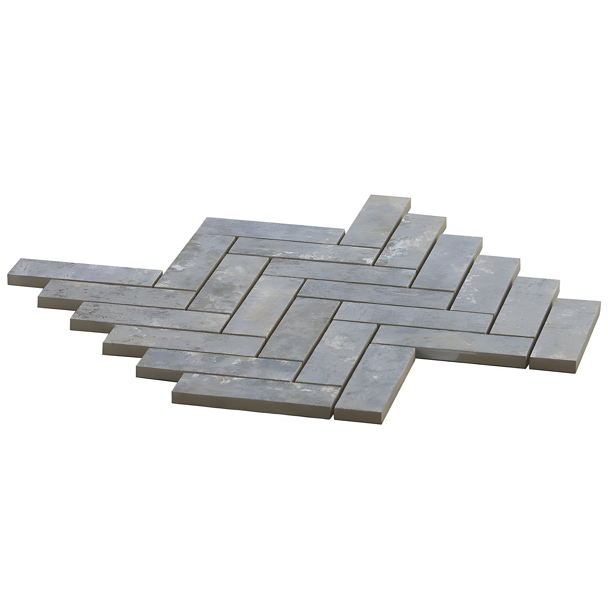 Mantis 10.03 in. x 10.62 in. Herringbone Matte Porcelain Floor & Wall Mosaic Tile (0.75 Sq.Ft./Each)