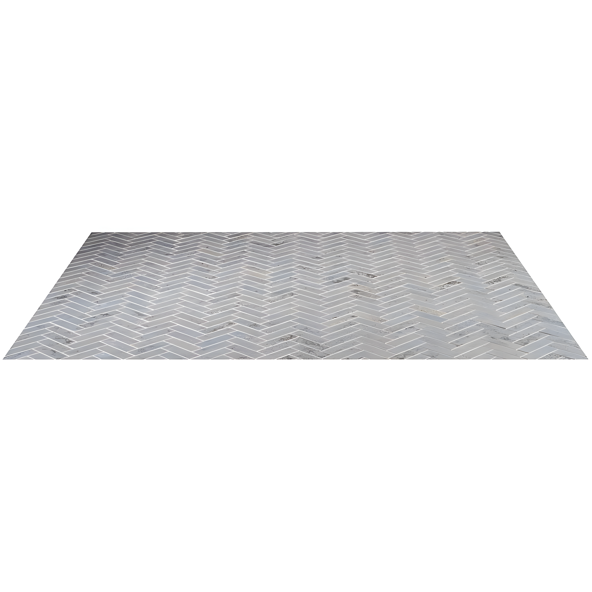 Mantis 10.03 in. x 10.62 in. Herringbone Matte Porcelain Floor & Wall Mosaic Tile (0.75 Sq.Ft./Each)