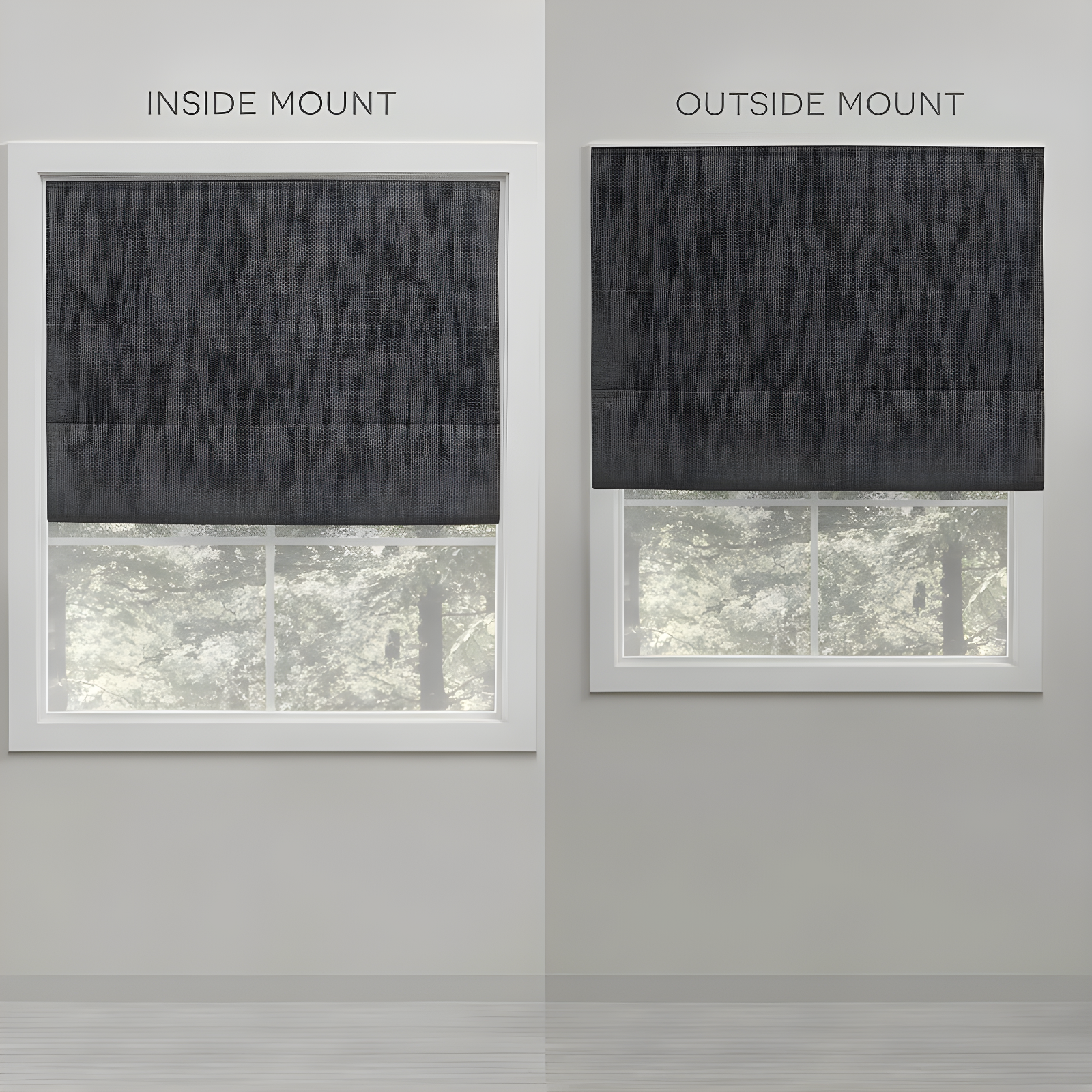 Frontera Blackout Roman Shade