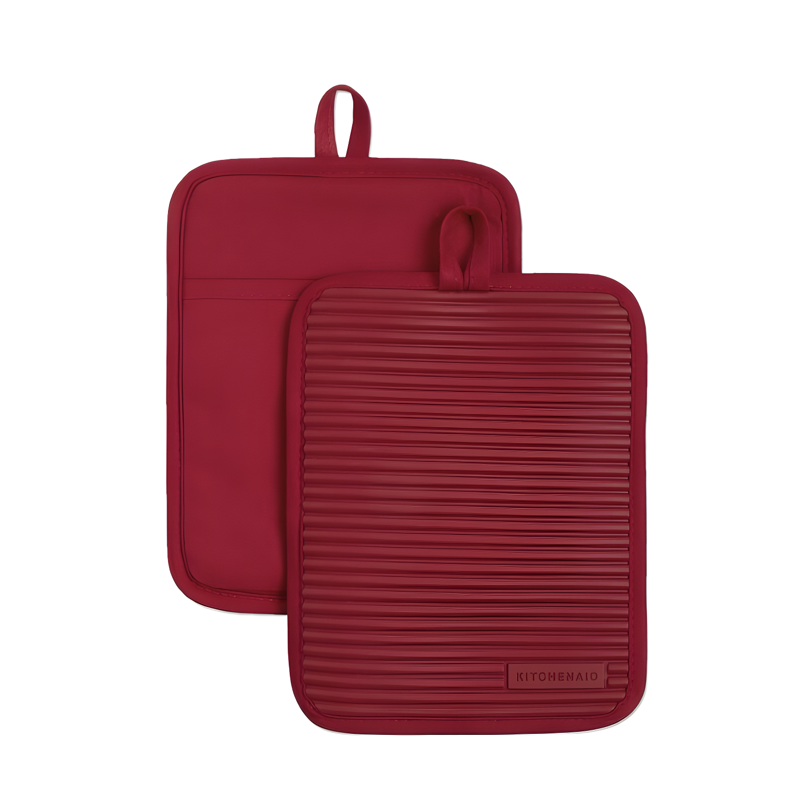 KitchenAid Ribbed Soft Silicone Potholder (Set of 2)