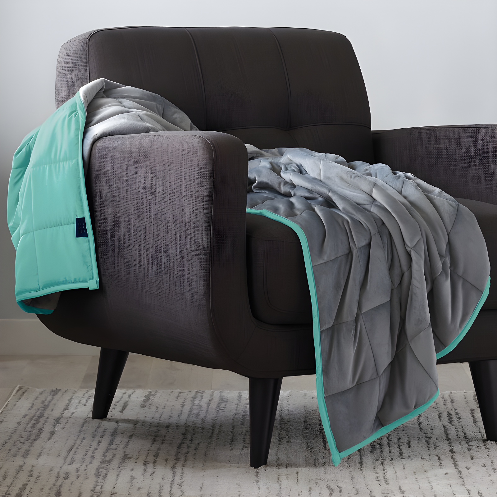 Ella Jayne Home Reversible Weighted Anti-Anxiety Blanket