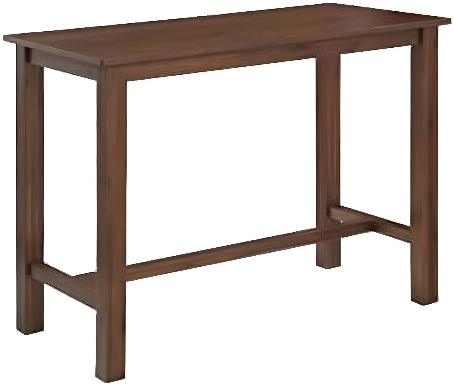 Sonoma Counter Height Pub Table Chestnut - Boraam: Modern Kitchen Table for 4, Wood Frame, 36" High