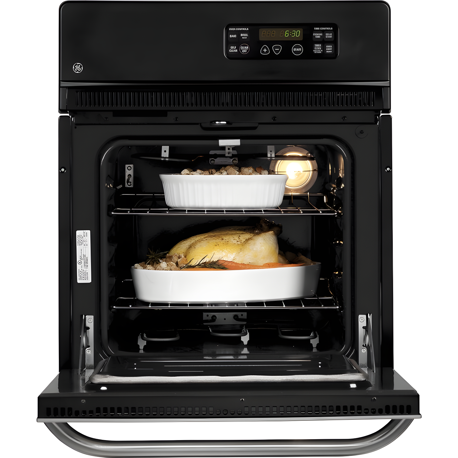 24" Self Cleaning  Electric Single Wall Oven